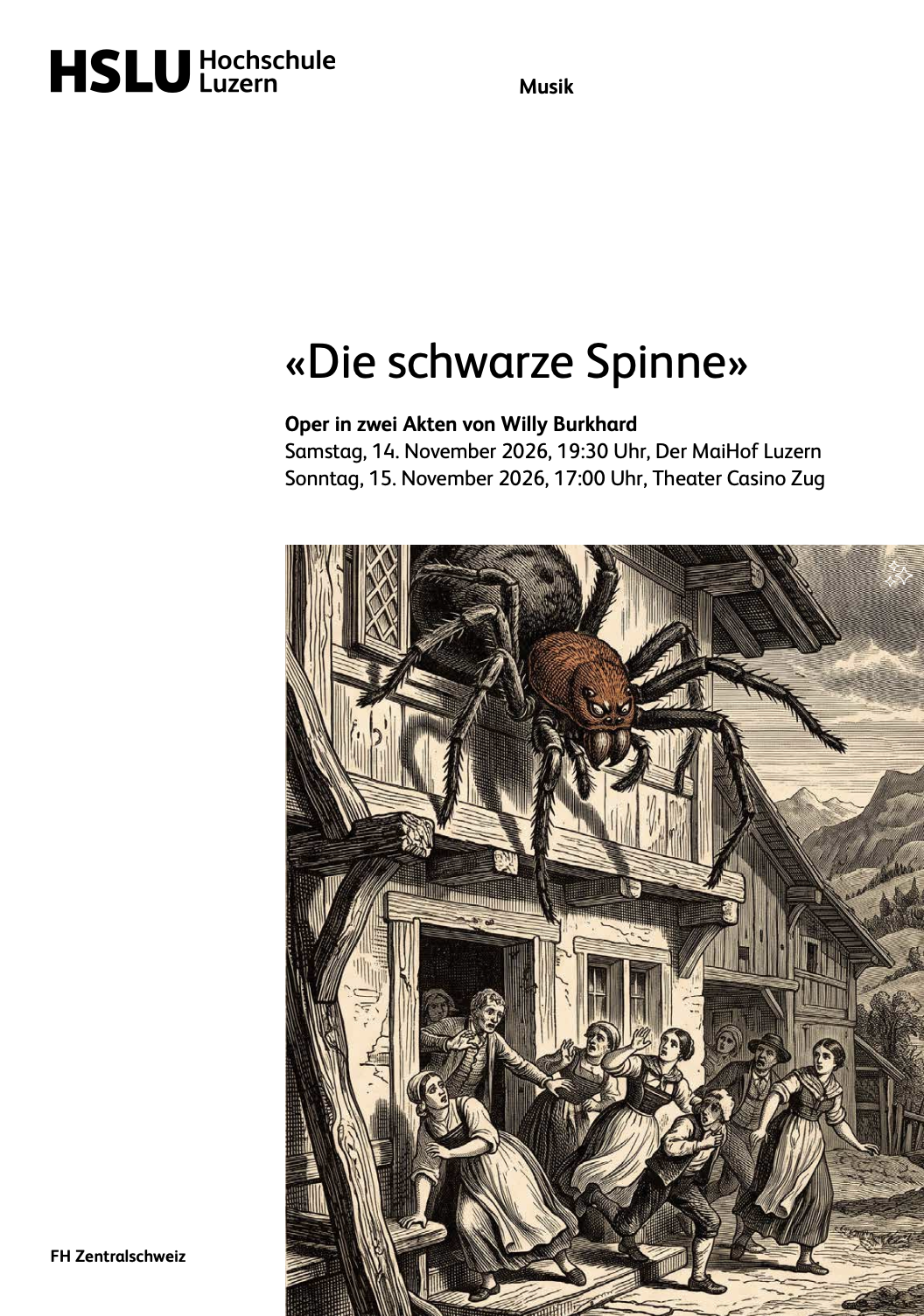 Die schwarze Spinne