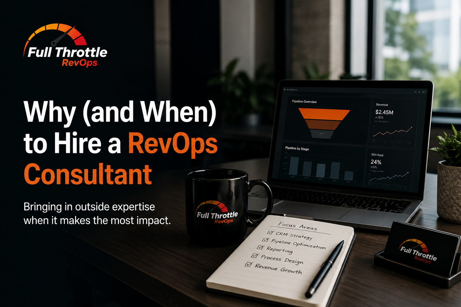 Why (and When) to Hire a RevOps Consultant