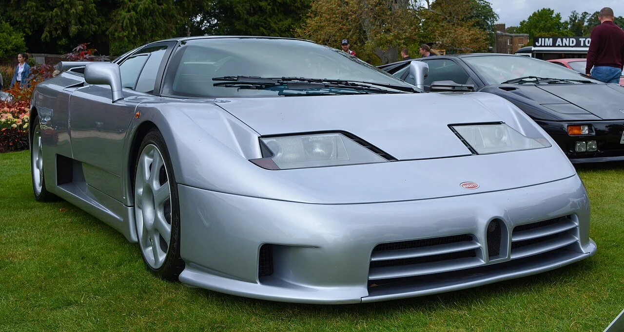 Der Bugatti EB110 Super Sport auf dem Concours d'Elegance - Hampton Court 2019