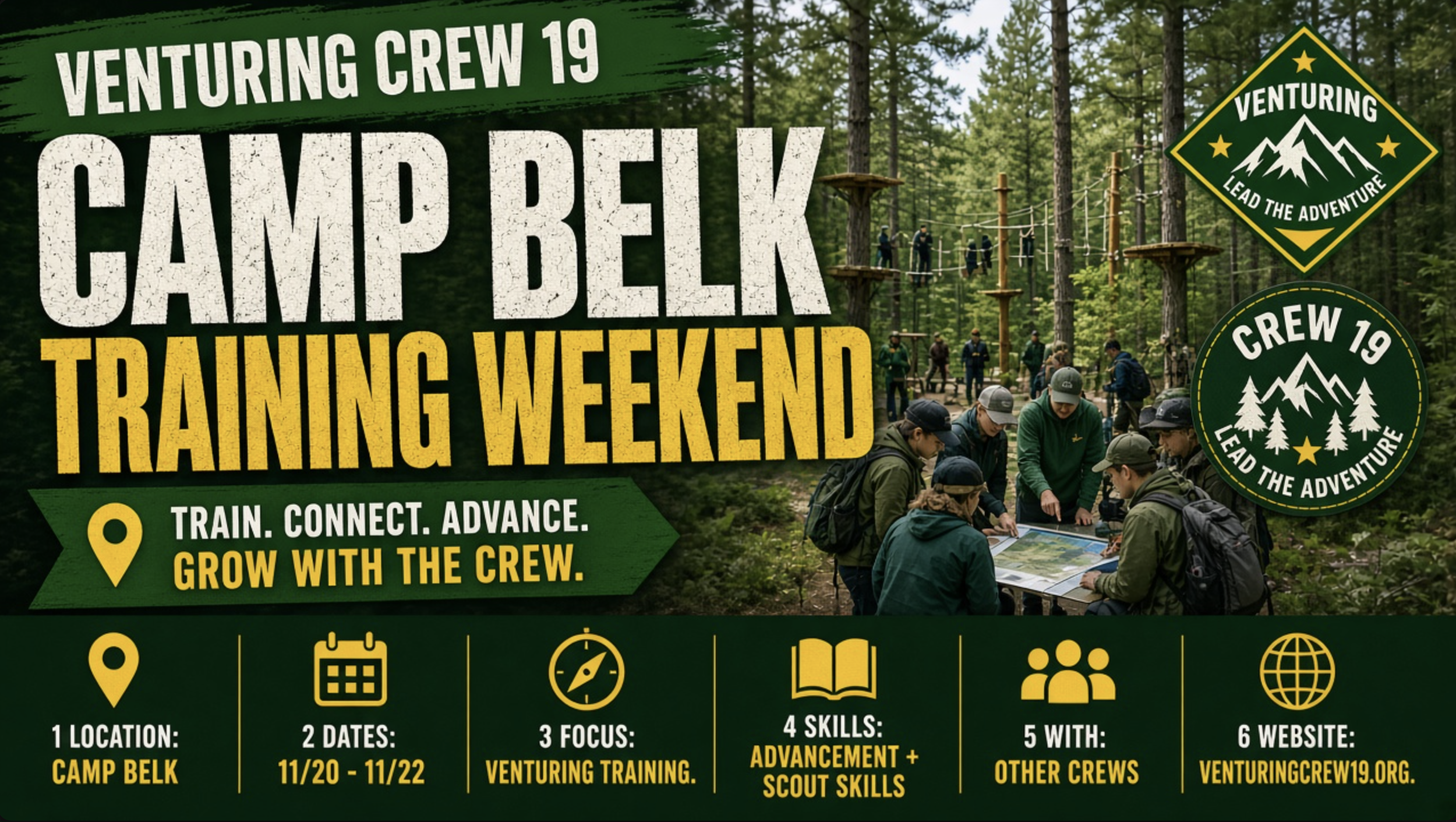 Camp Belk: Venturing Training Weekend