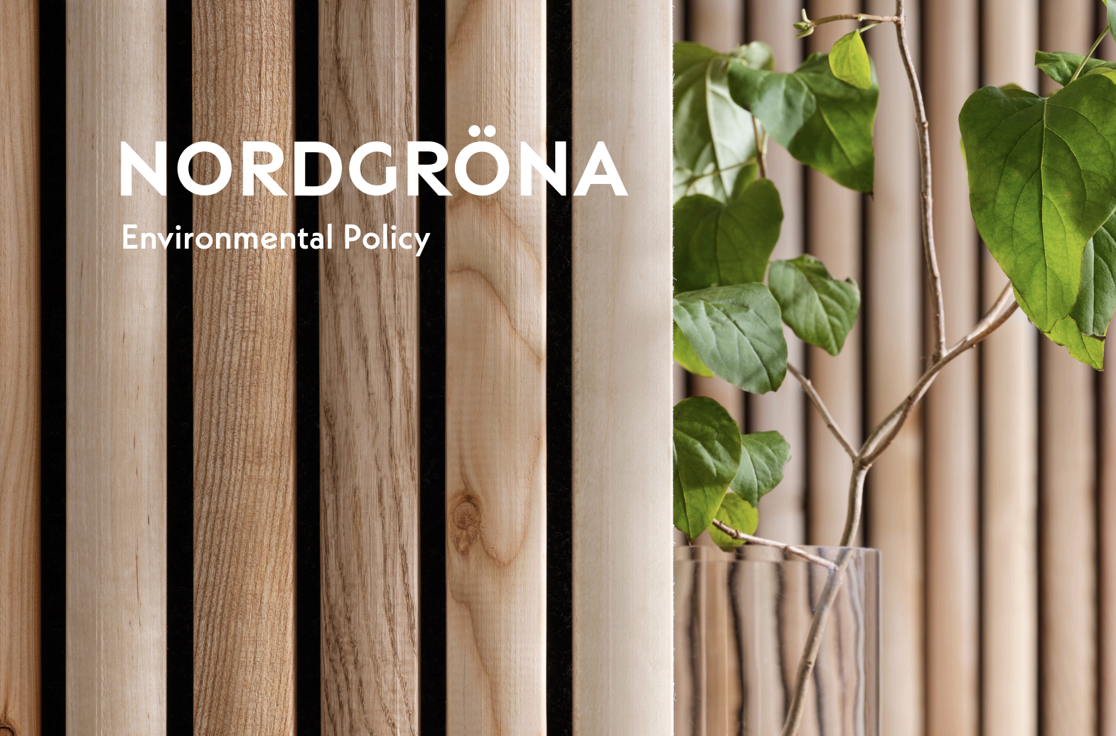 NORDGRÖNA Miljöpolicy