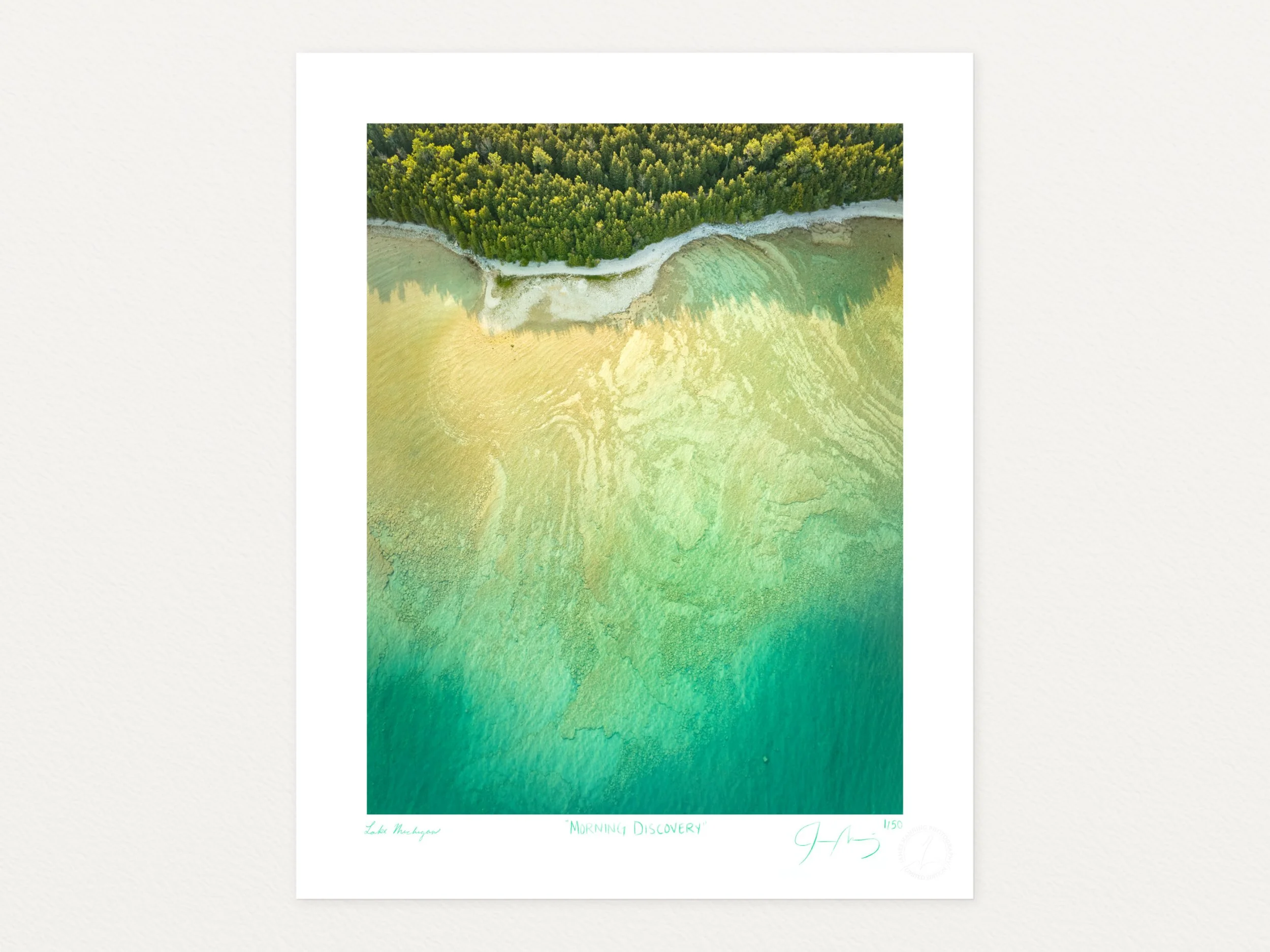 "Morning Discovery", Limited Edition Drone Photography Print