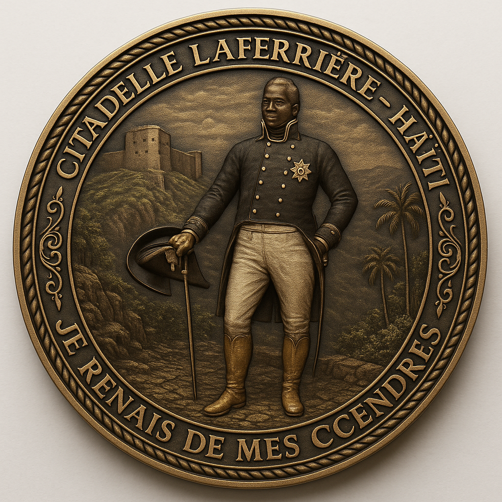 Henri Christophe at Citadelle Laferrière.png