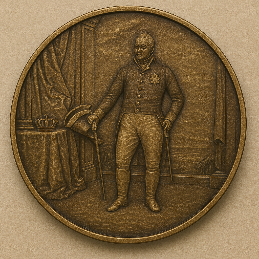 King Henri Christophe Bronze Medallion.png