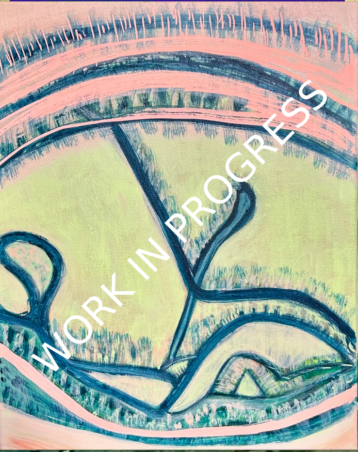 LouB, 3-INTRATERRESTRE EN FUITE, acryl. toile 20x16po, 2026-3.png