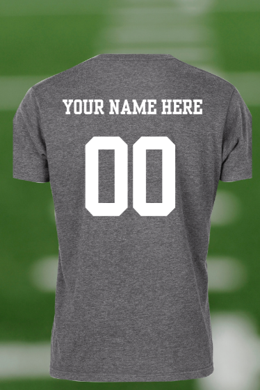 Add Name & Number To Apparel