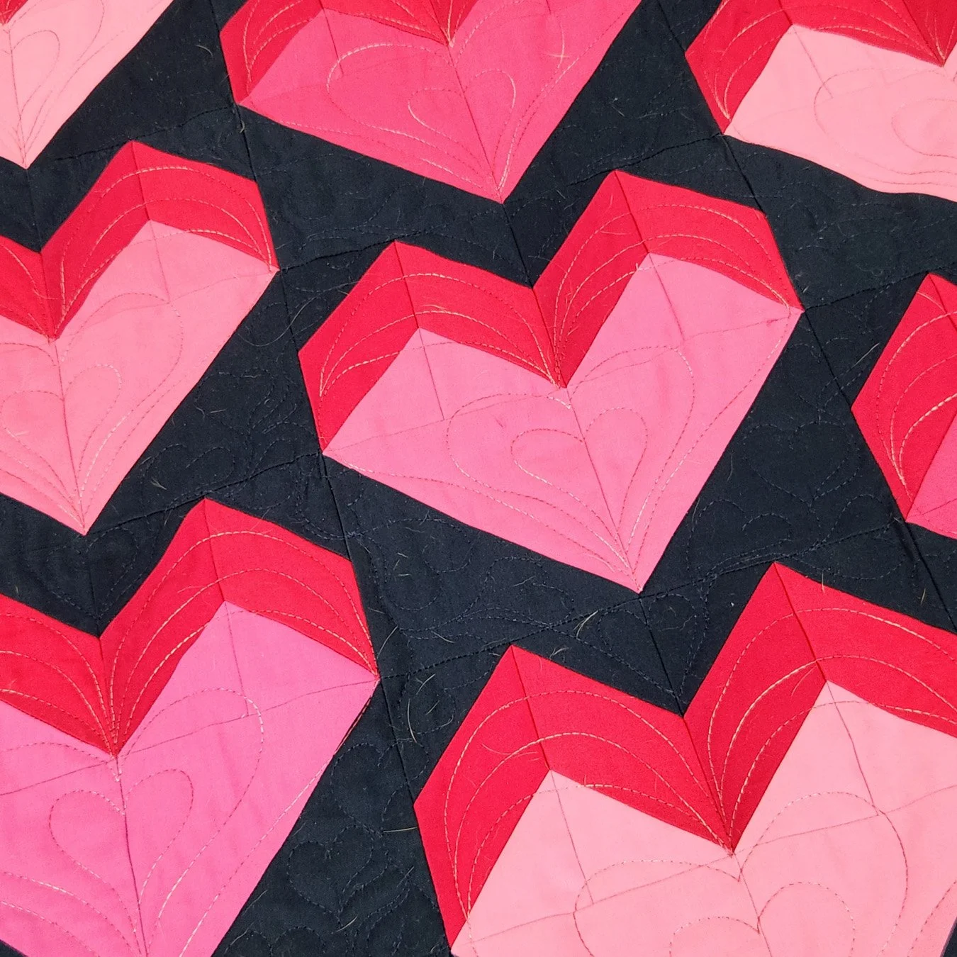 Not Technically a Heart Quilt (But Also, Definitely a Heart Quilt)