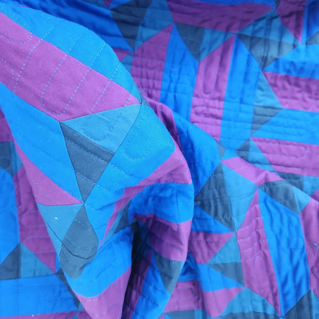 When Your Quilt Grumbles at You (Colorfully)
