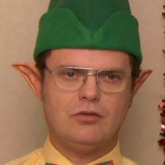 Dwight Schrute (Elf Costume)