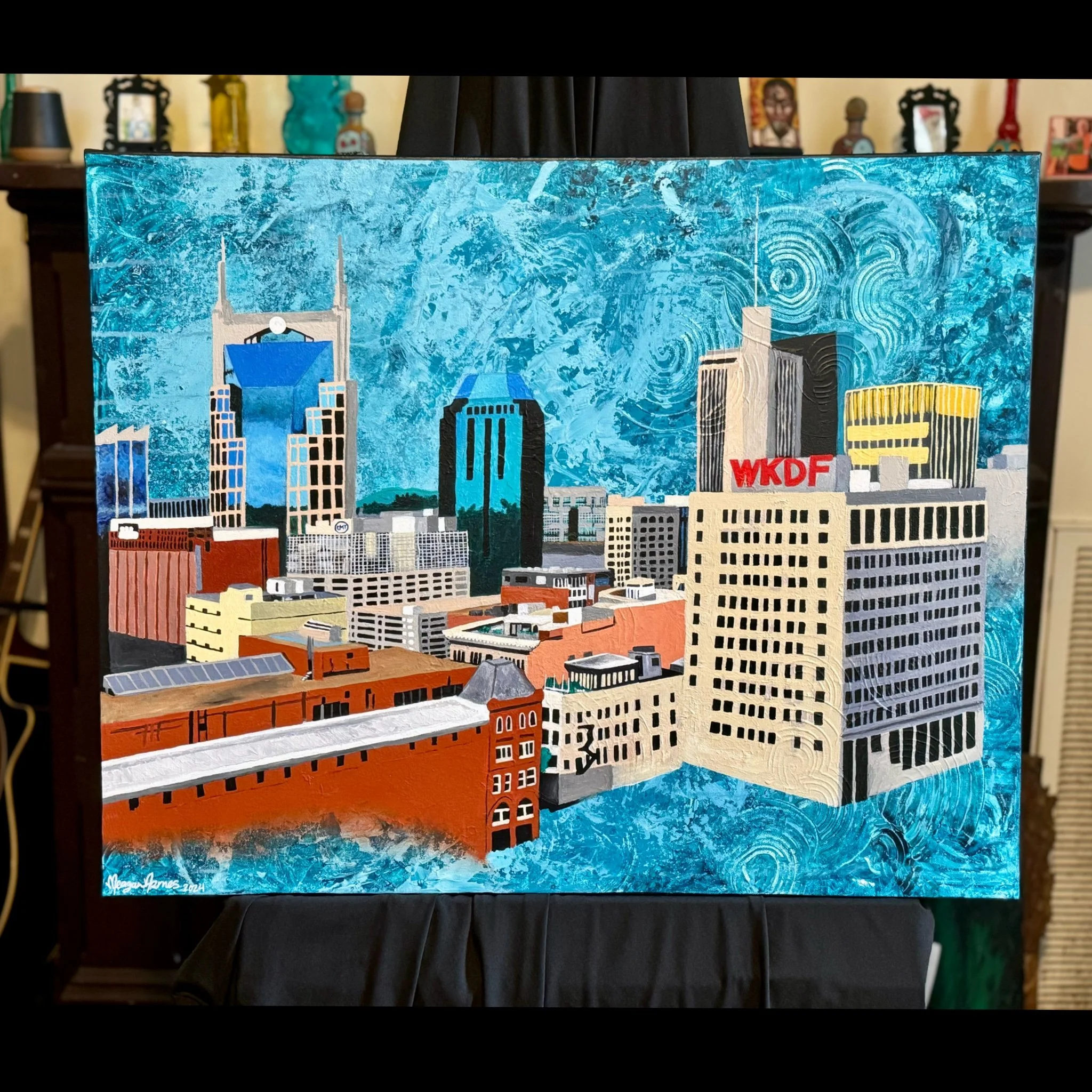Nashville Series 1: Downtown 30x24"