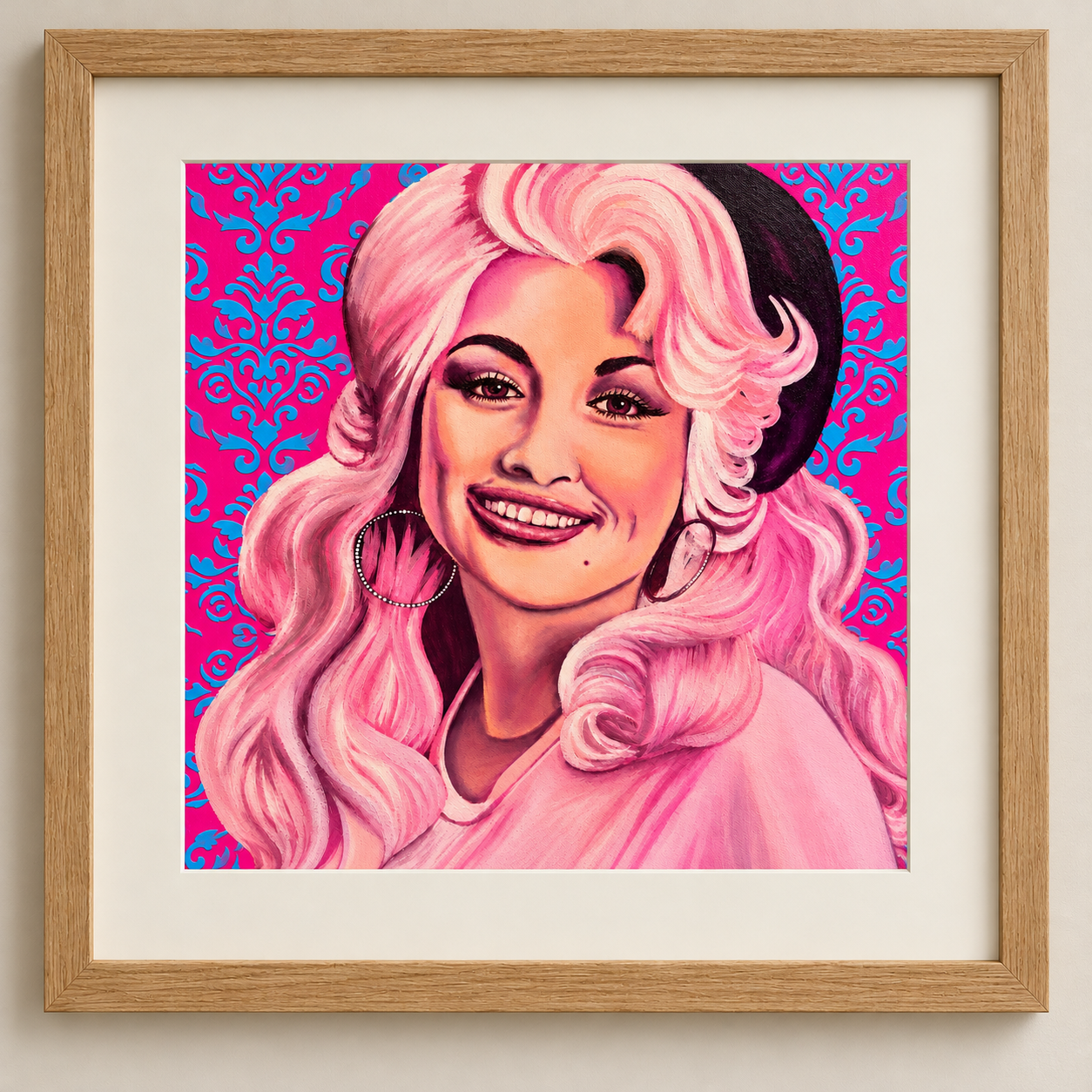 "Hello, It's Dolly" Framed Fine Art Print
