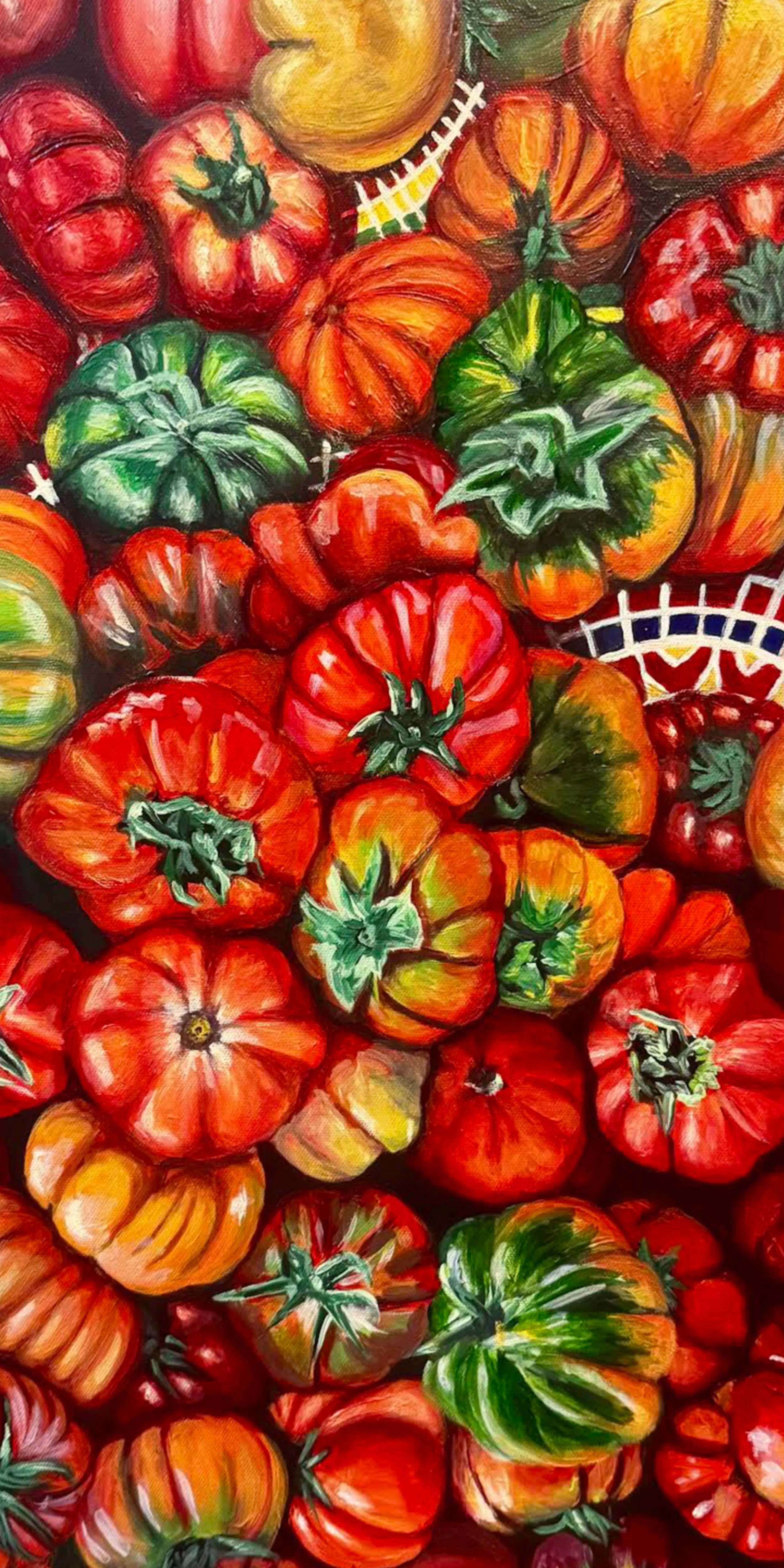 "Heirloom Tomatoes" Fine Art Print