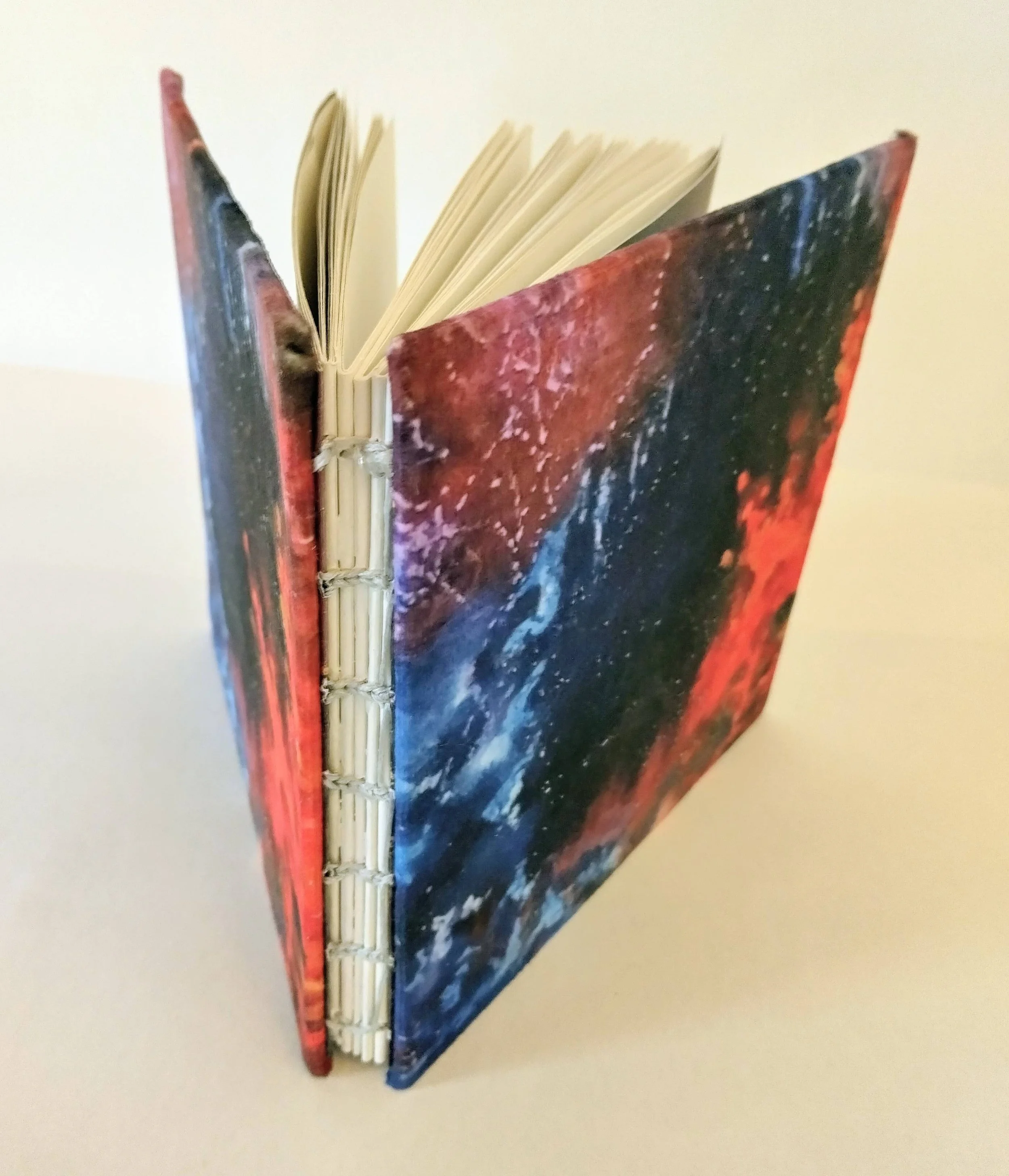 Handmade Notebook or Sketchbook - Ice and Fire
