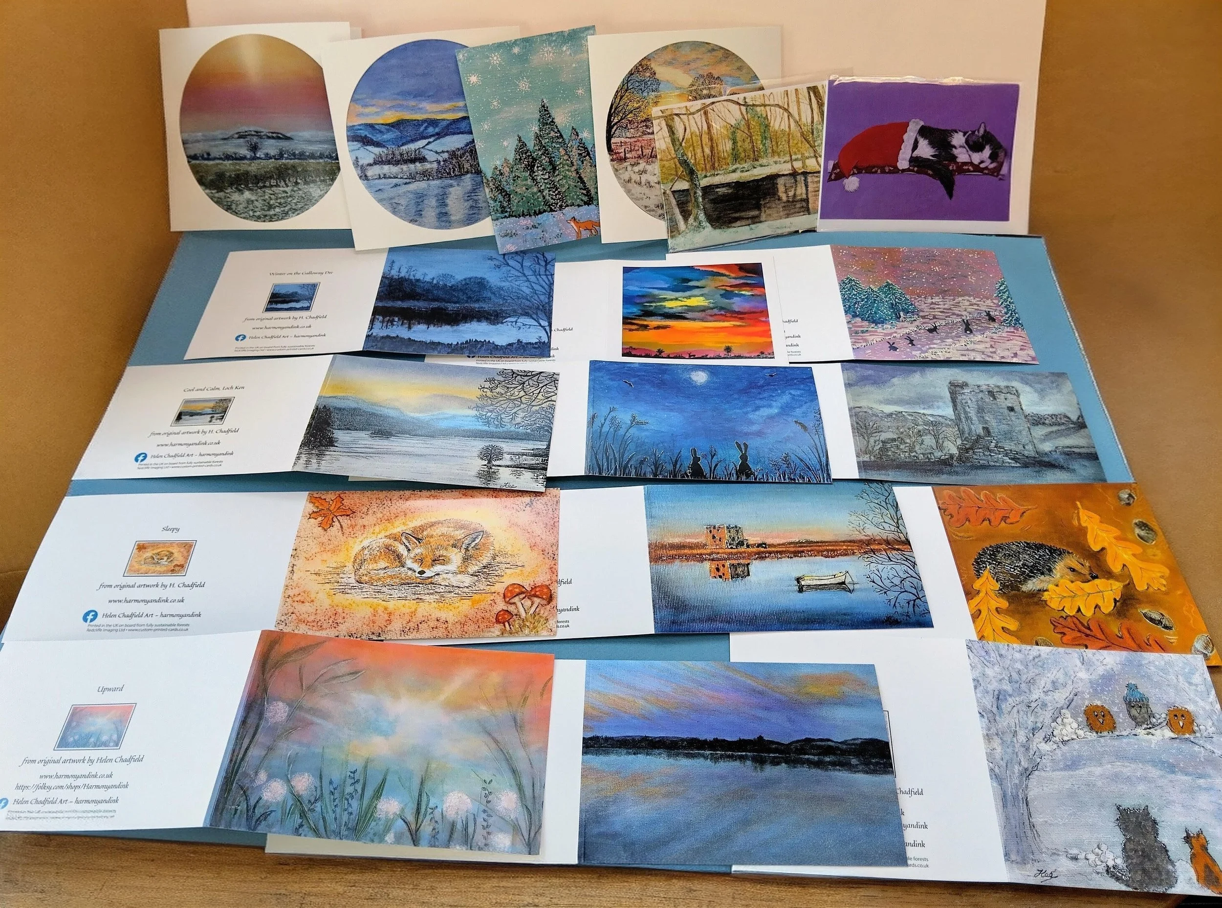 Winter card collection all now online!