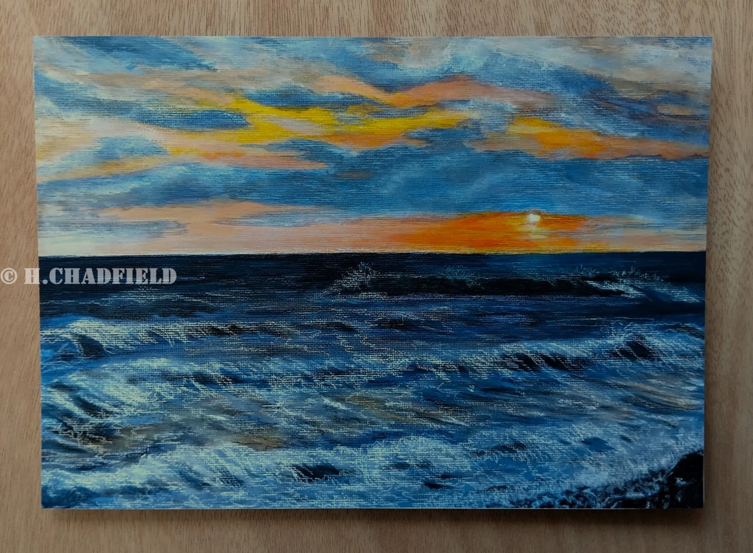 Colours, Cardigan Bay and a mini print