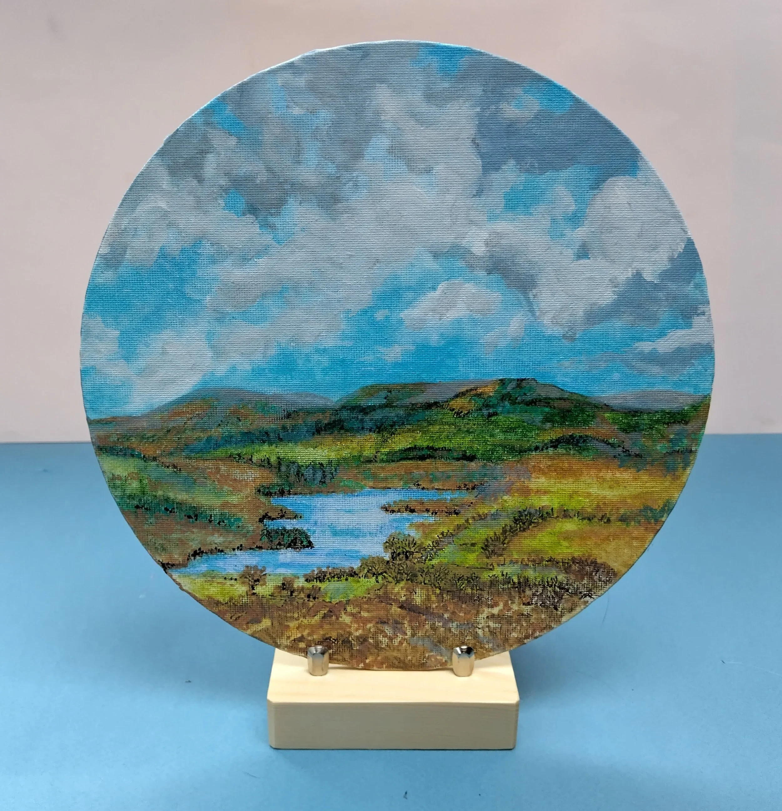 Clouds Over the Glenkens - Unframed painting