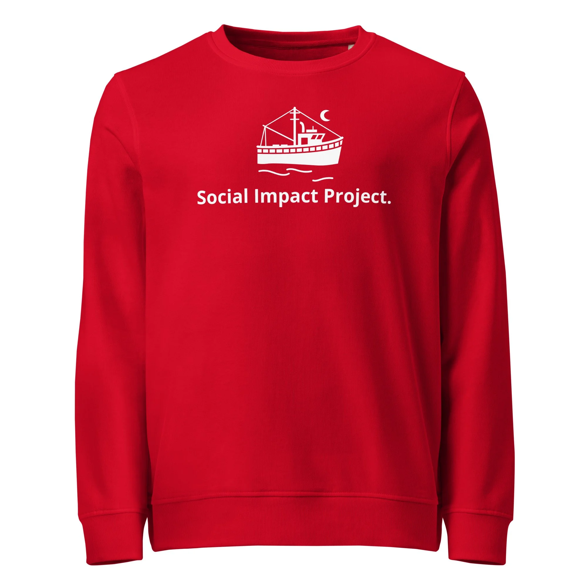 Unisex organic sweatshirt