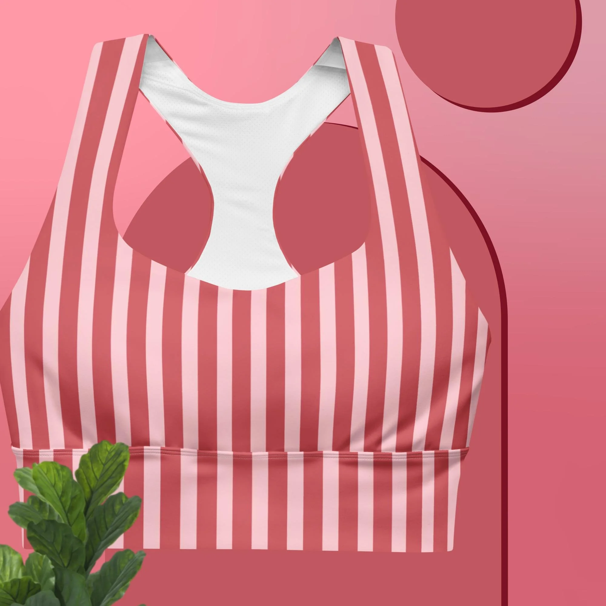 Recycled Longline Sports Bra