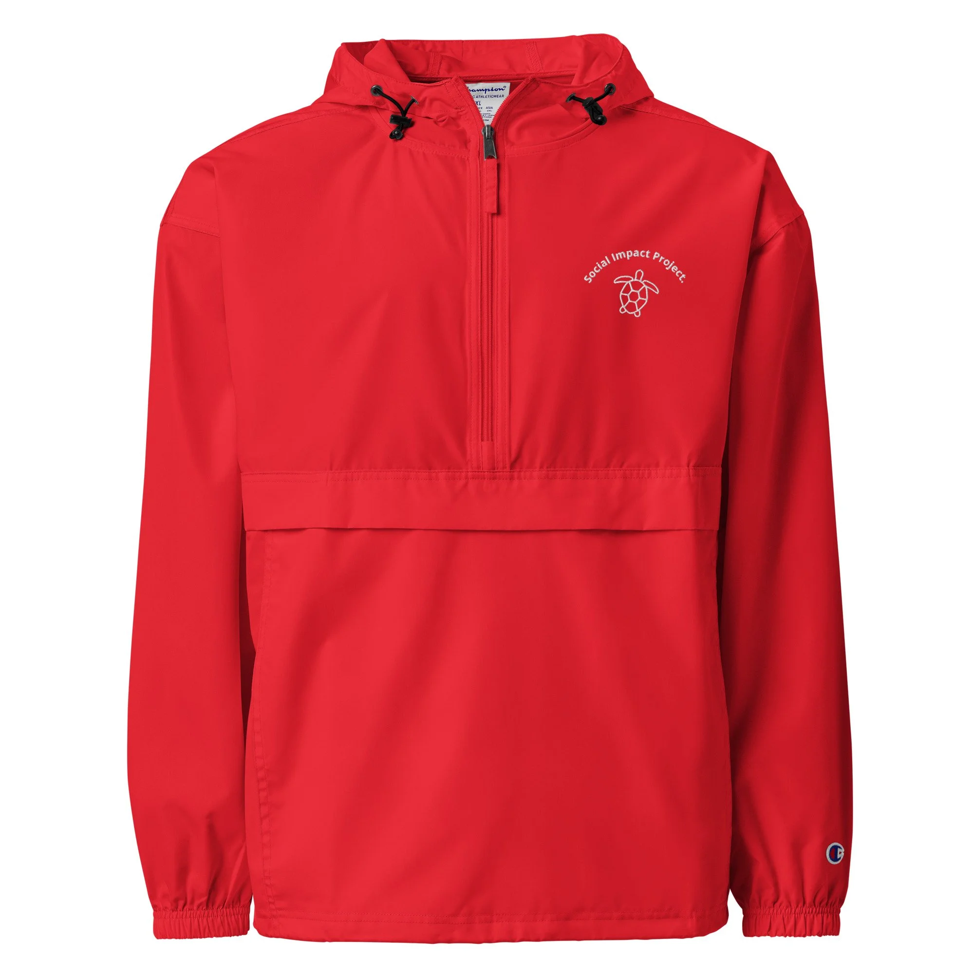 Embroidered Champion Packable Jacket