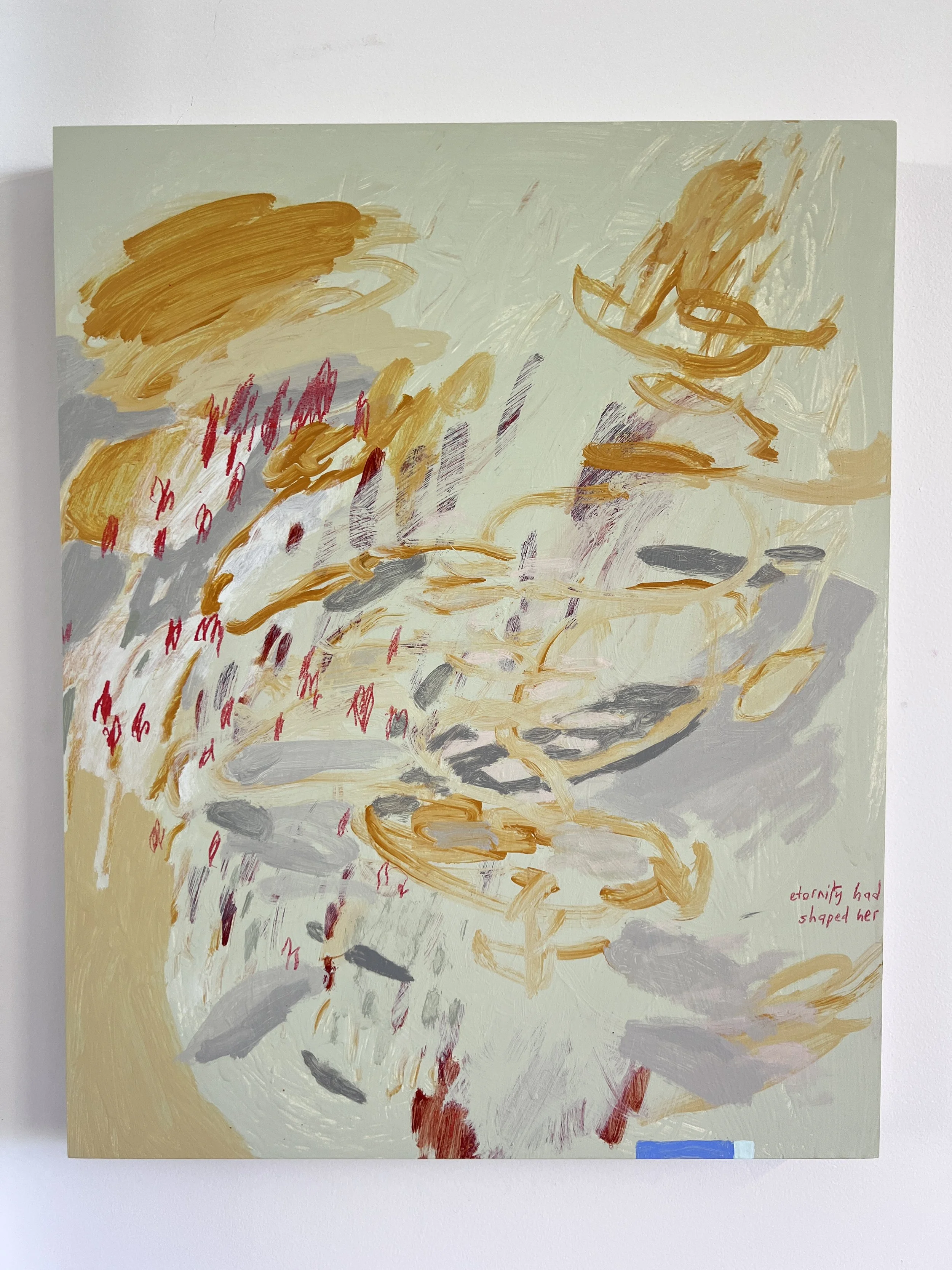 'eternity had shaped her'