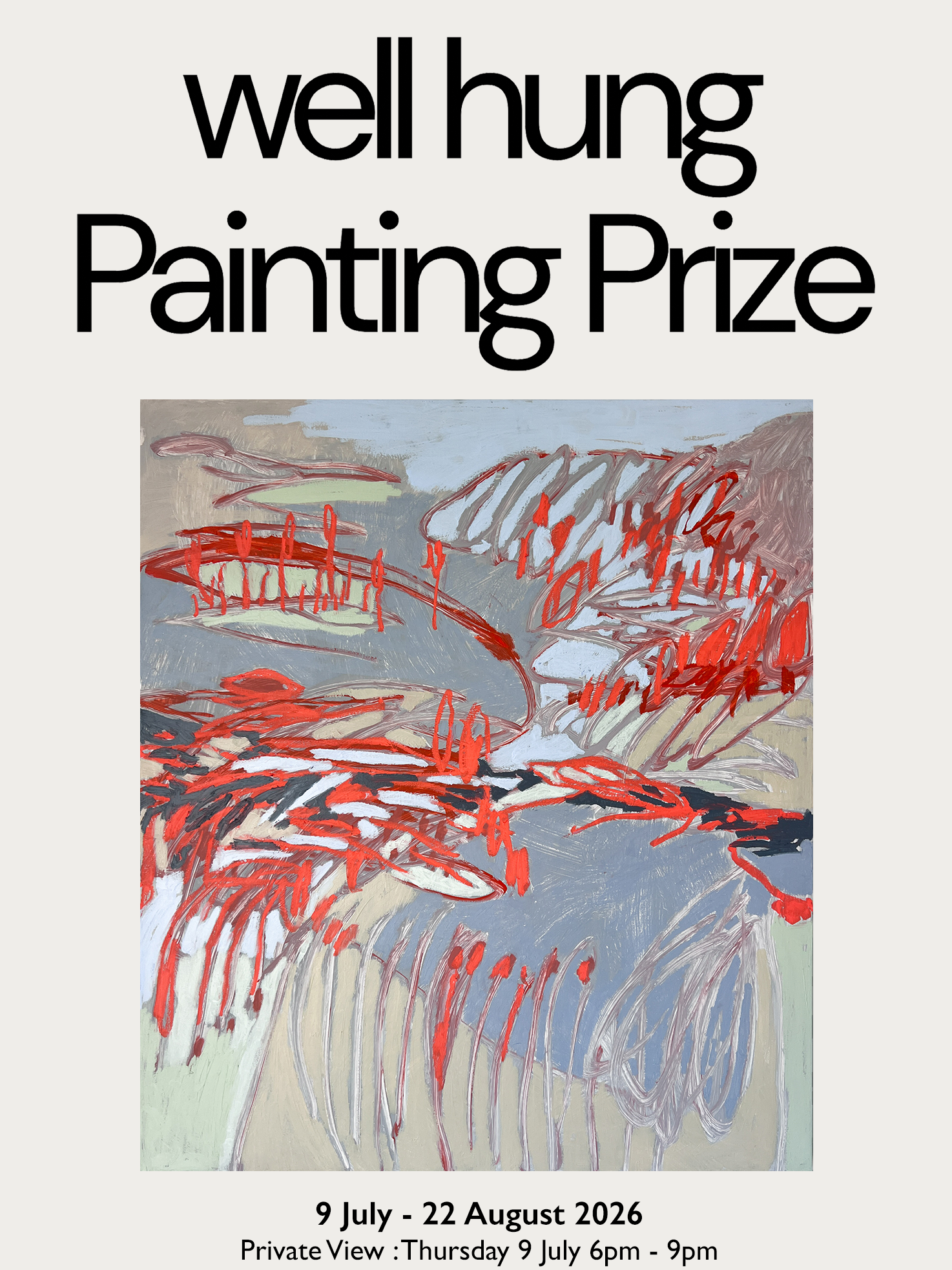 'well hung painting prize'