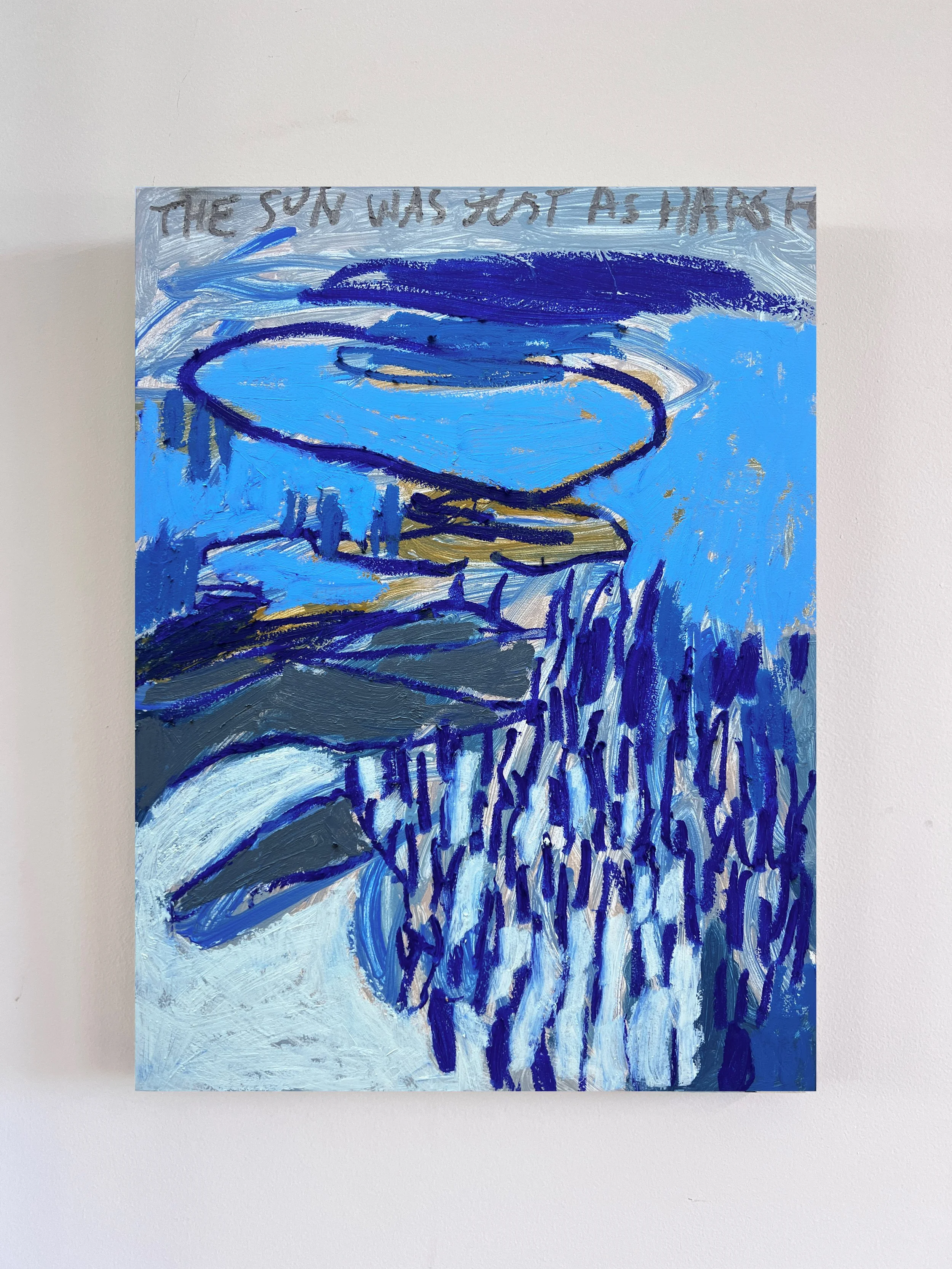 'the sun was just as harsh'