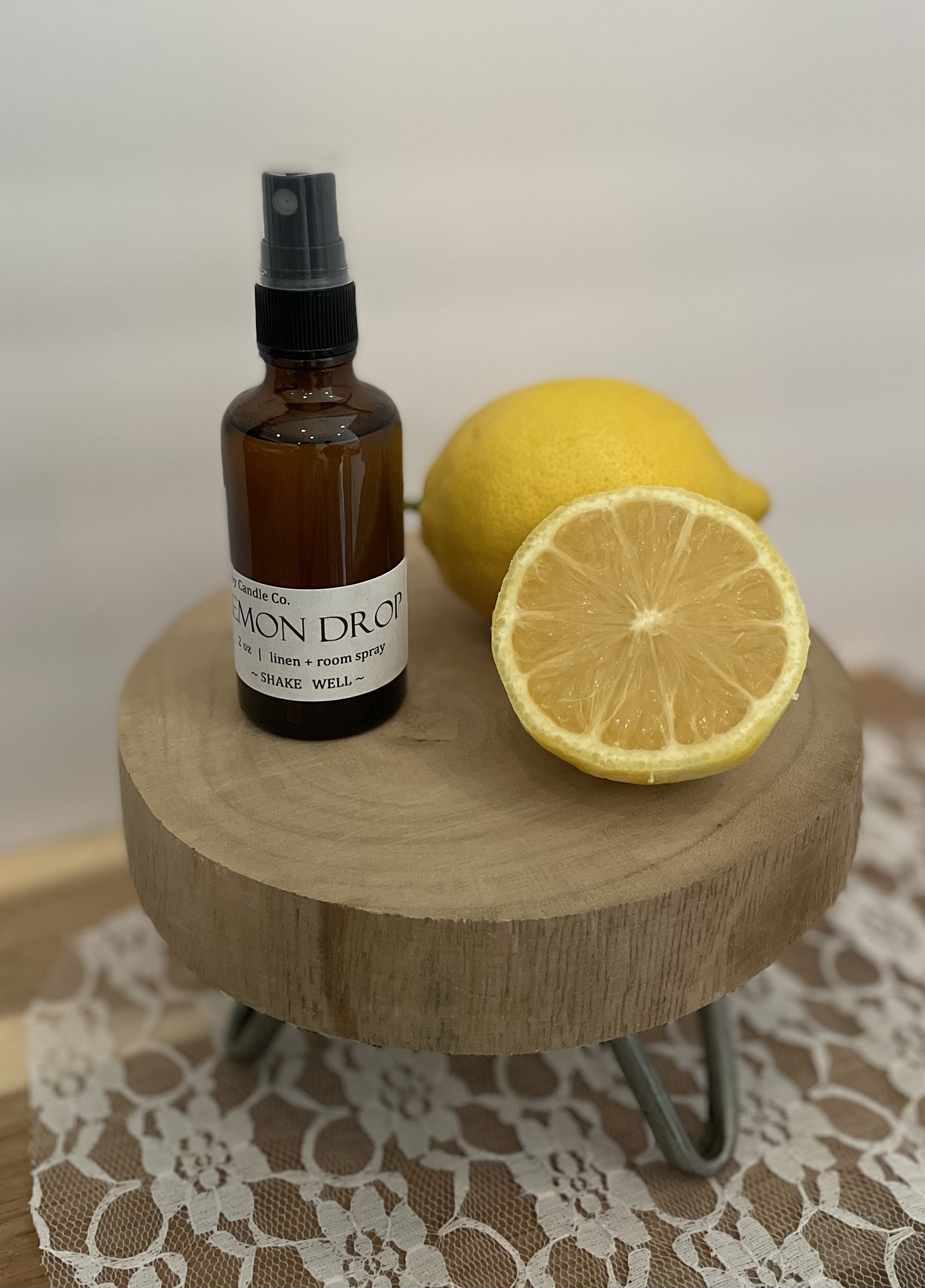 Lemon Drop Linen + Room Spray