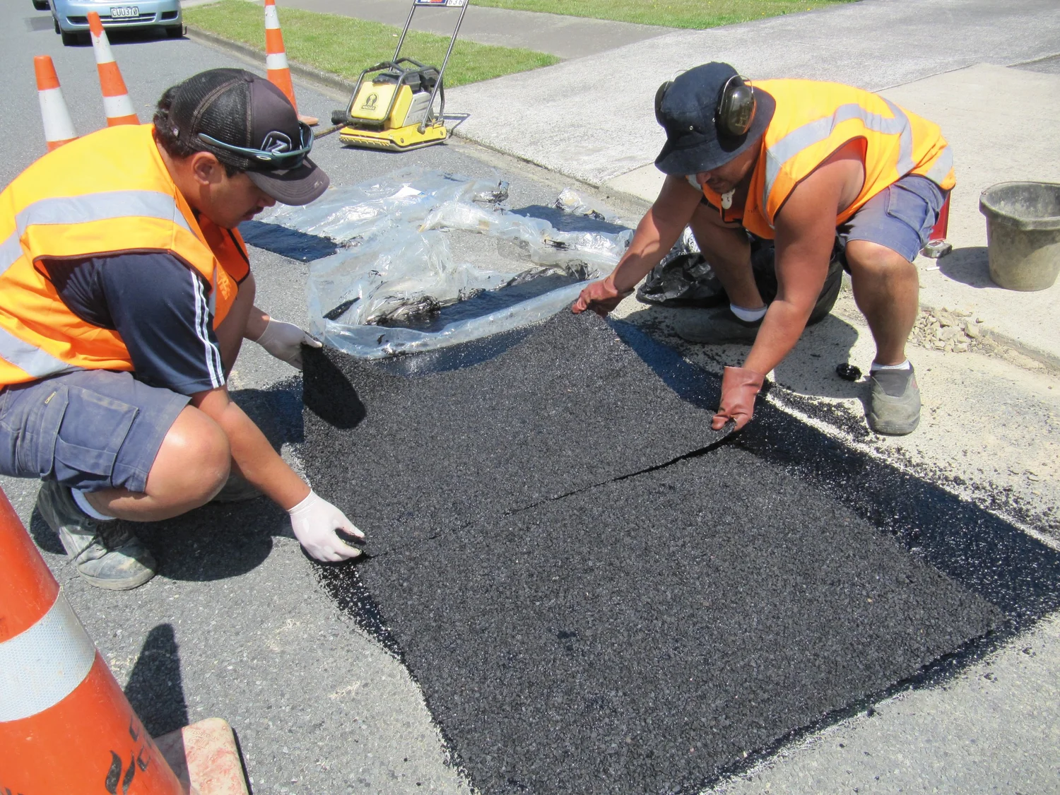 Patched Rpad BRP Road Patch – Permanent Pothole Repair & Flexible Road Surface ...
