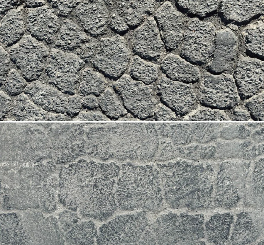 PRO I LOCK surface BEFORE/AFTER comparison