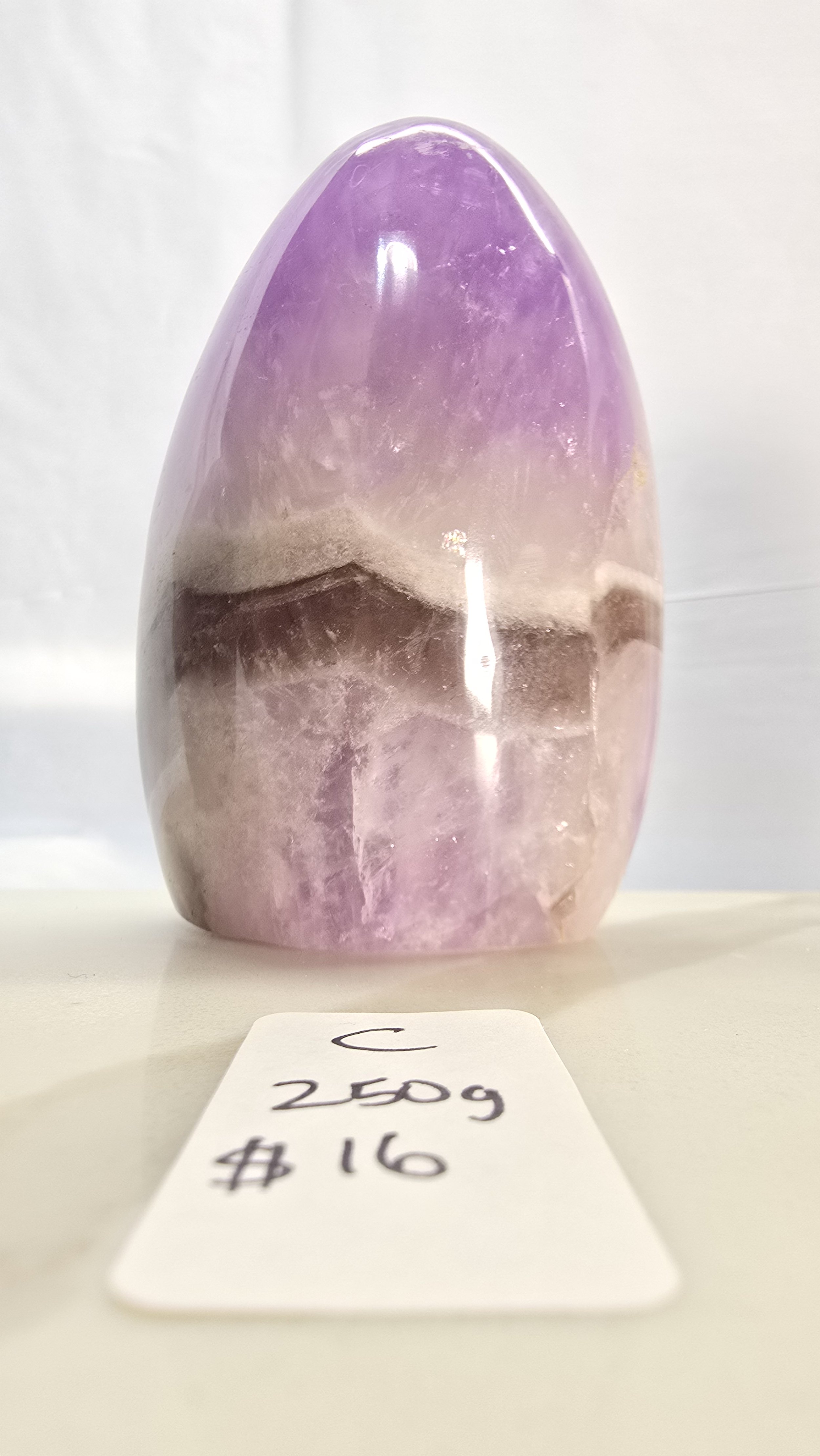 Chevron Amethyst Free Form-C