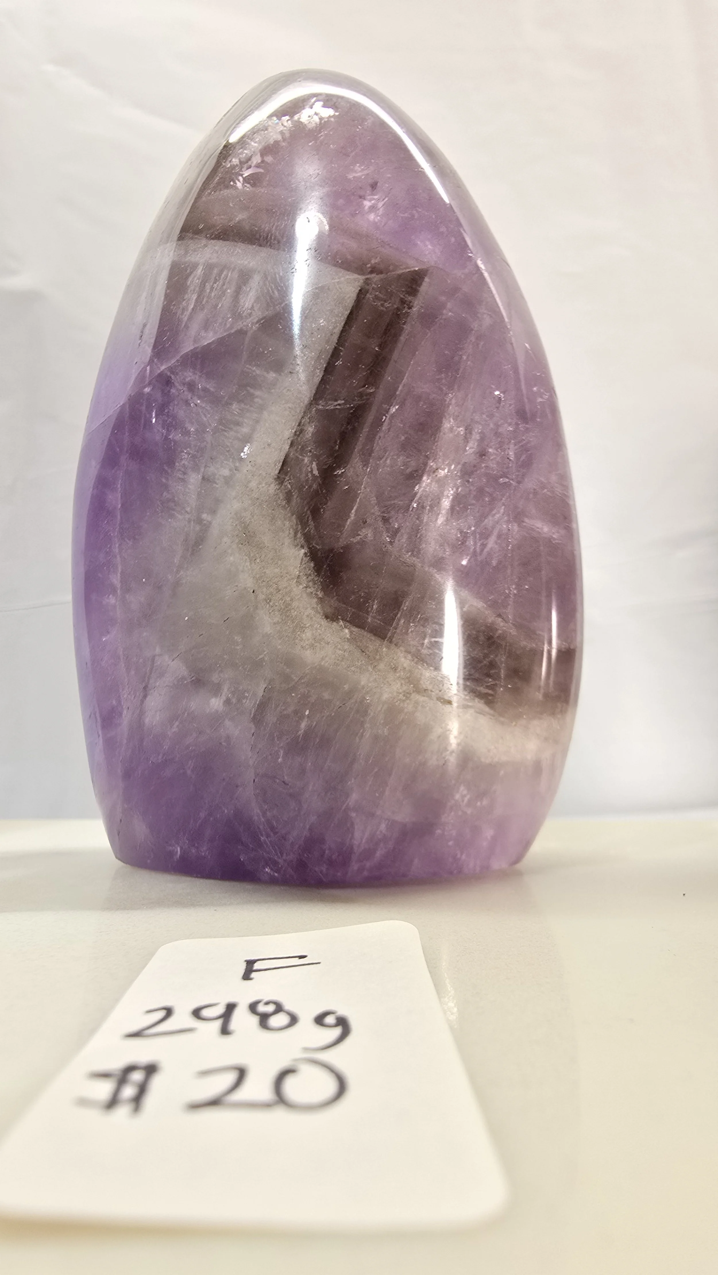 Chevron Amethyst Free Form-F