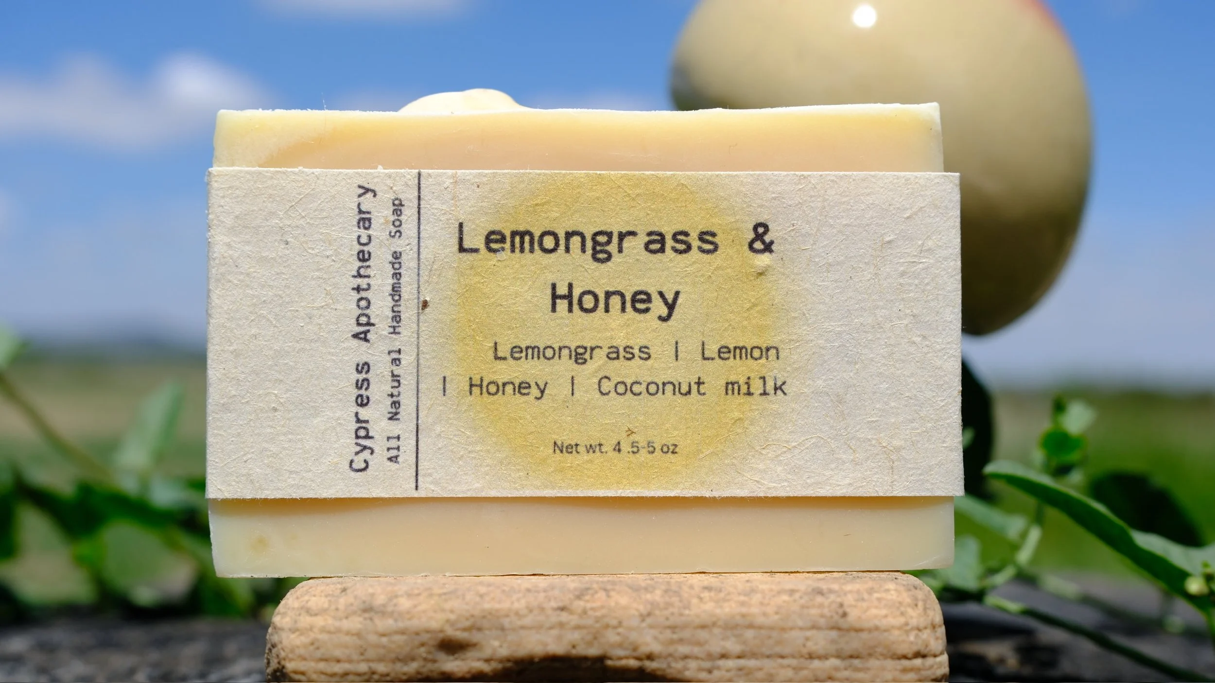 Lemongrass Honey Soap