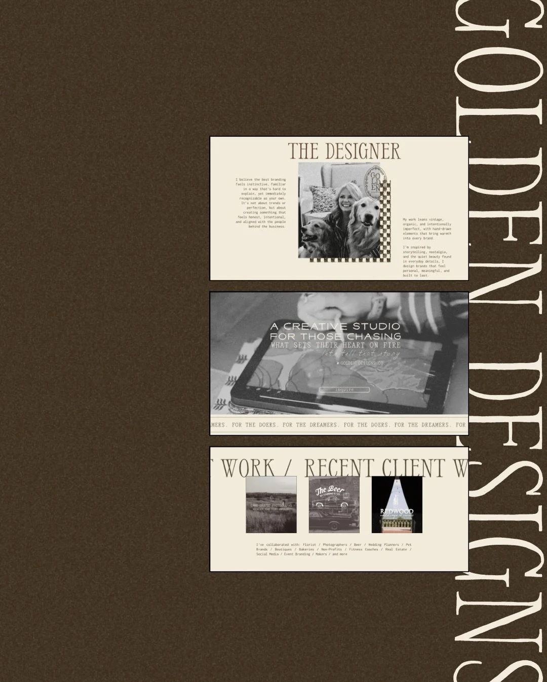 website launch // @goldendesignscreative ✨

Partnering with Nita back in September was one of the best decisions we made for our brands. Over the final stretch of 2025, we got to design side-by-side, reimagining both of our businesses in a way that t