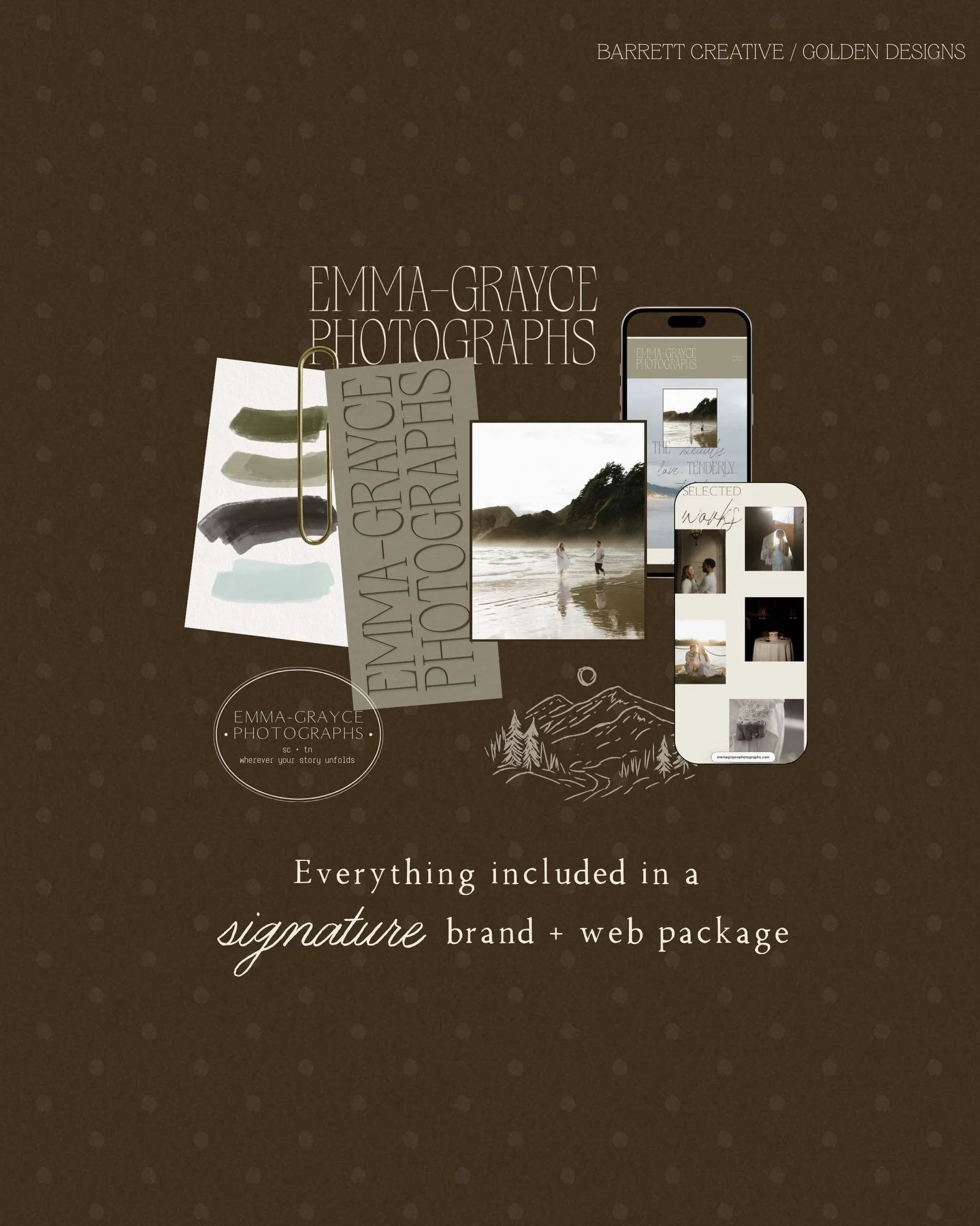 everything included // signature brand + web package