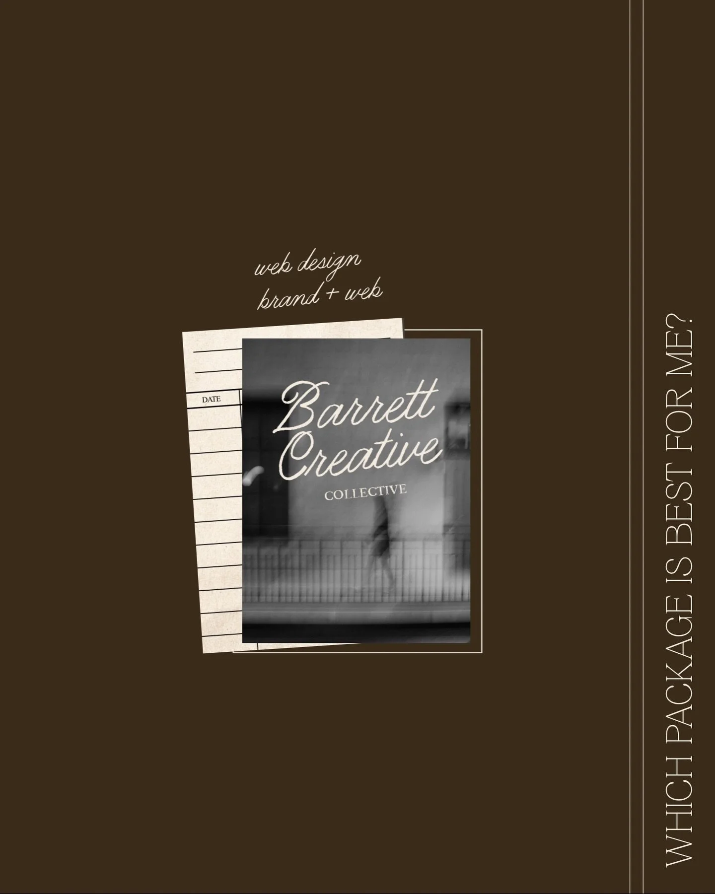 One of the biggest things I hear when someone inquires is &ldquo;I&rsquo;m not sure which package I need.&rdquo;

And honestly? That makes complete sense.

Every business is in a different season. Different growth stage. Different level of clarity. W