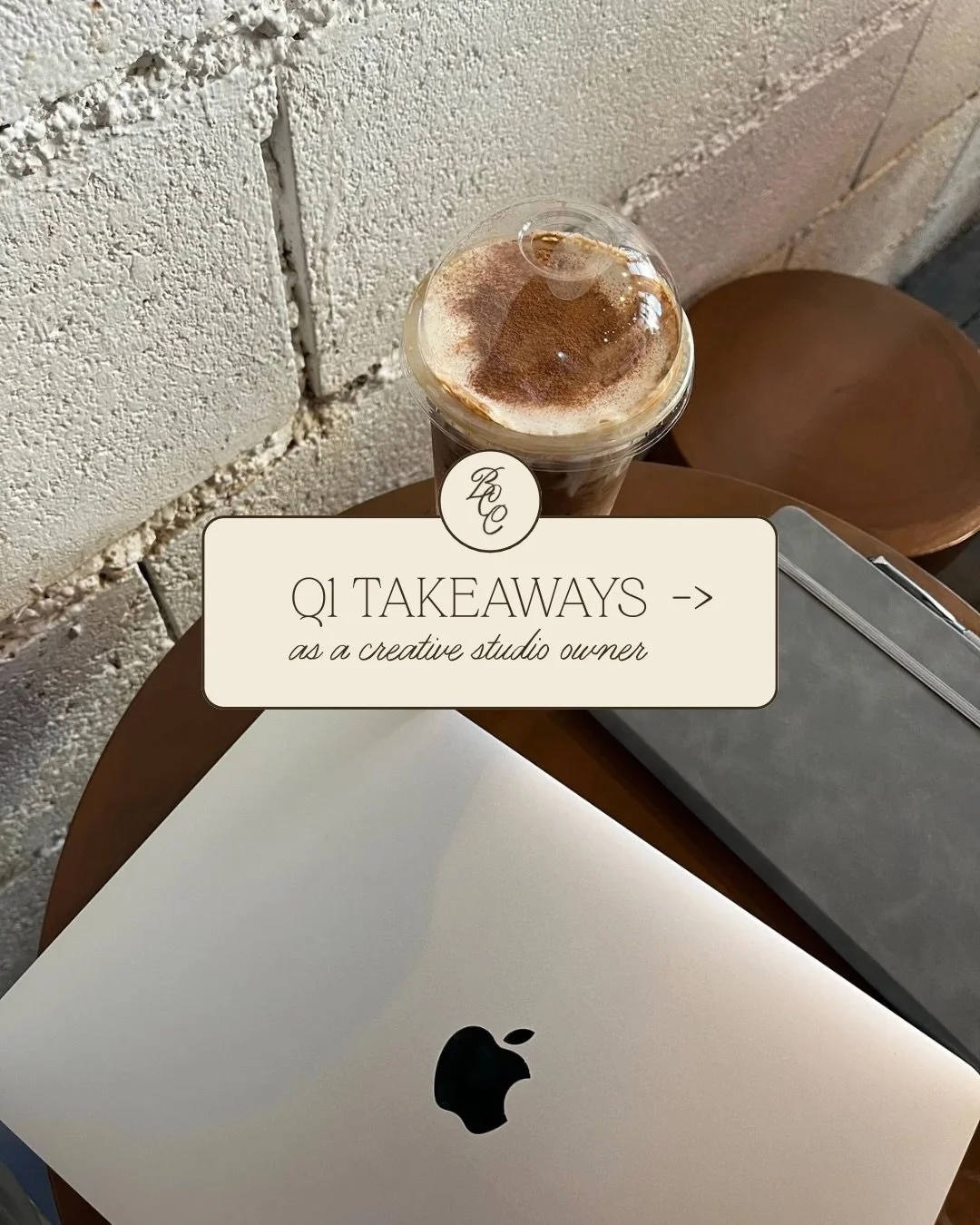 Wrapping up Q1 of 2026 with a full heart.

Owning your own business isn&rsquo;t always pretty projects and fun work, but it is always worth it. Here&rsquo;s your sign to keep going and trust the process, from one creative to another 🤍