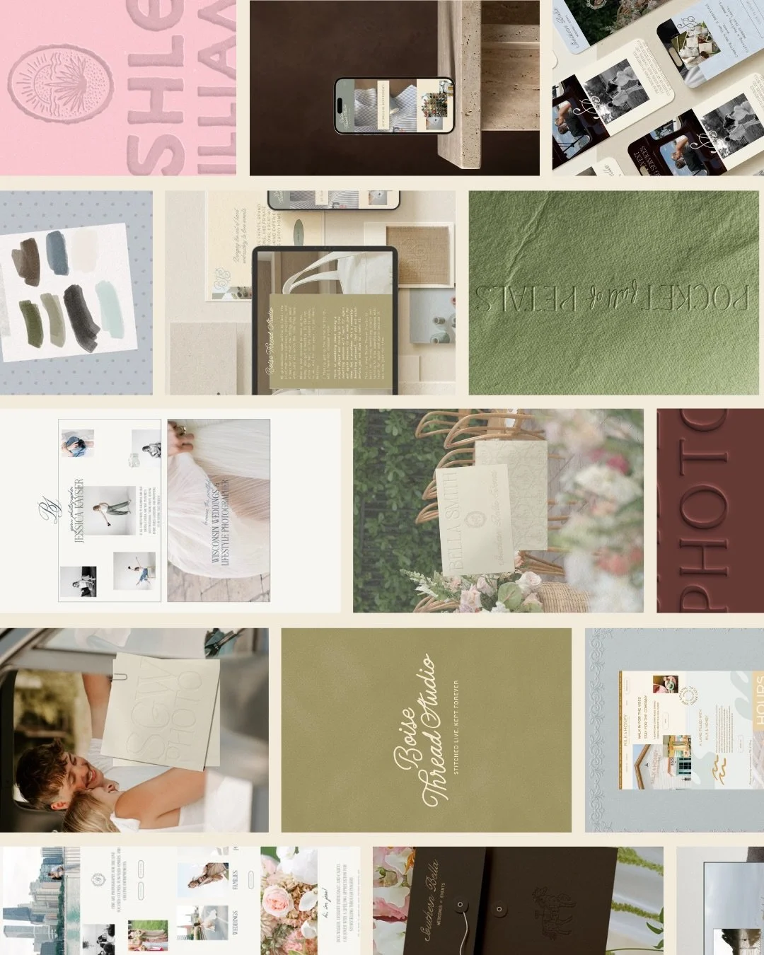 a little peak at some of the incredible creative entrepreneurs I get to work with💌