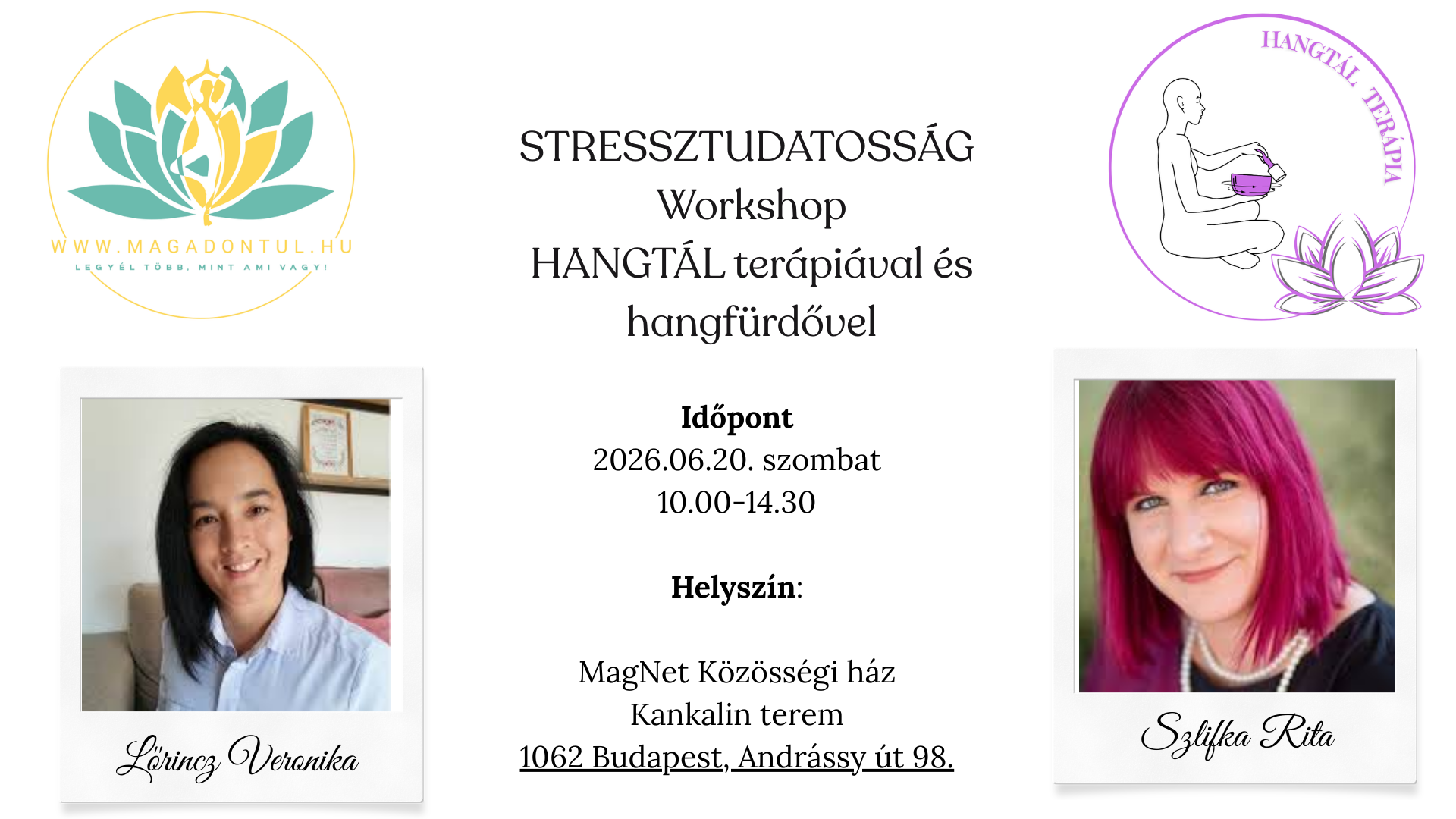🌿 Stressztudatosság &amp; hangtálkezelés – egy belső tér, ahol végre megérkezhetsz önmagadhoz a MagnetHázban