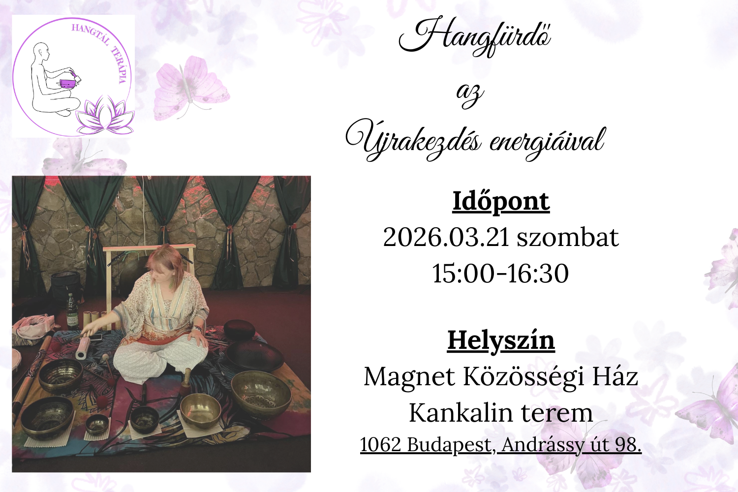 Hangfürdő az újrakezdés energiáival a MagNetházban