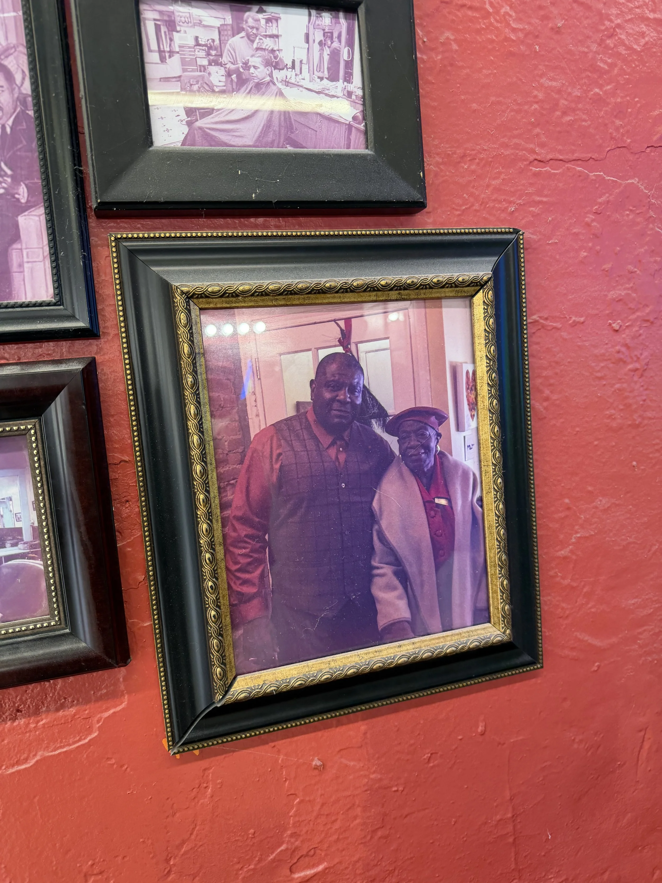 Owner Michael Gordon with his mother, Jennie Faye Gordon