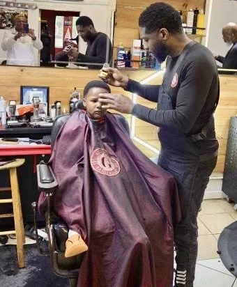 Mr. Damu Gordon and a young client