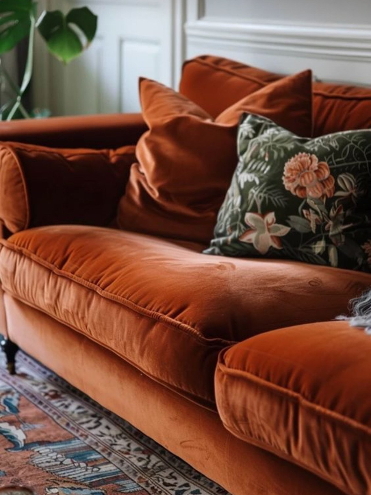 Picking the Perfect Paint for Our Orange Sofa
Blackbird Cottage Makeover&hellip;
Finding inspo pics today for the sitting room at Blackbird Cottage to go with the orange sofa we&rsquo;ve chosen. So close to being able to start painting. What do you t