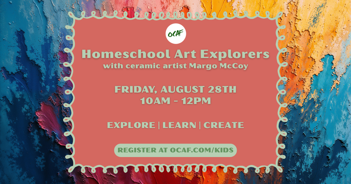 Homeschool Art Explorers with Ceramic Artist Margo McCoy