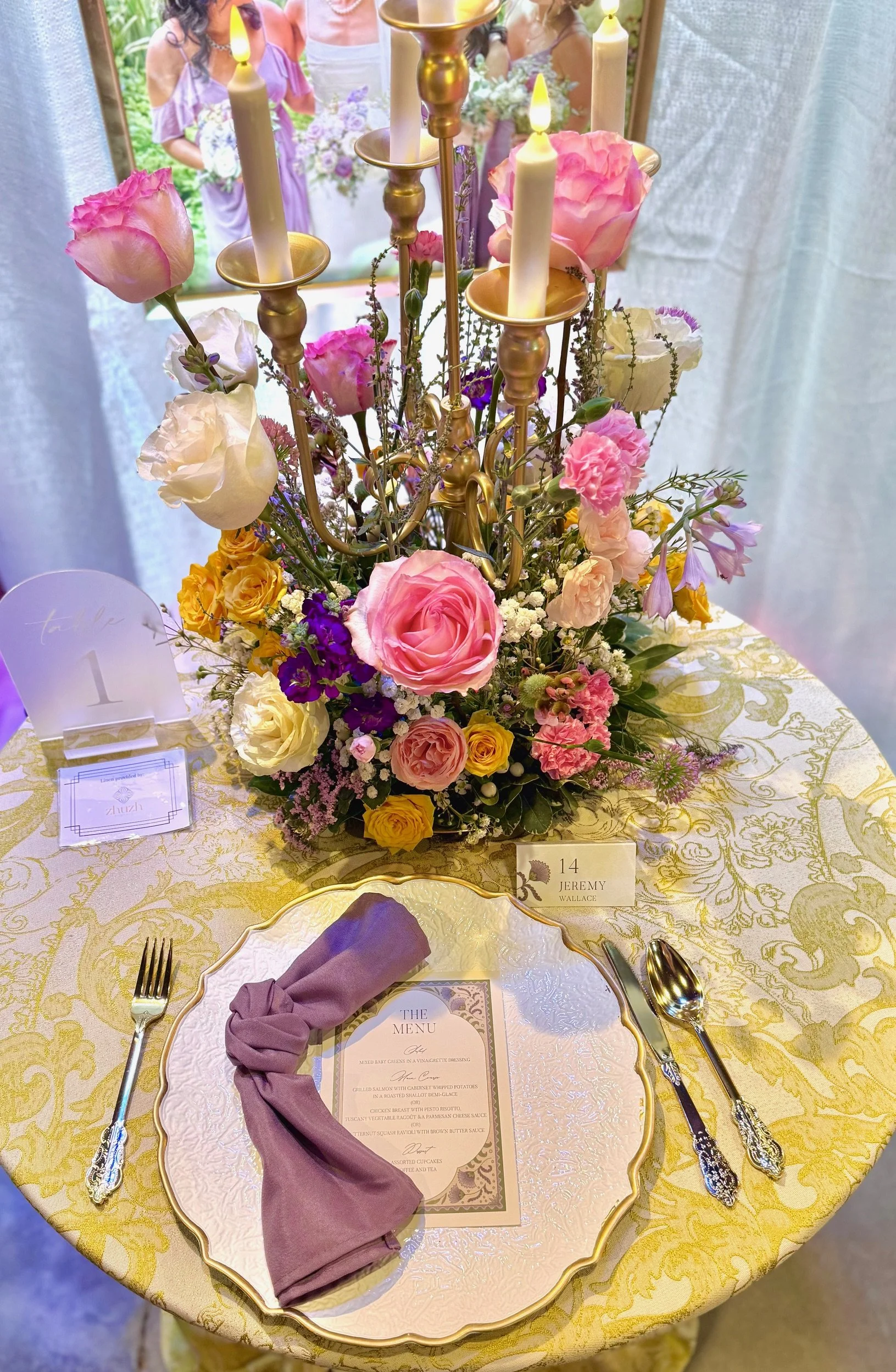 Table Meadow with Candleabra