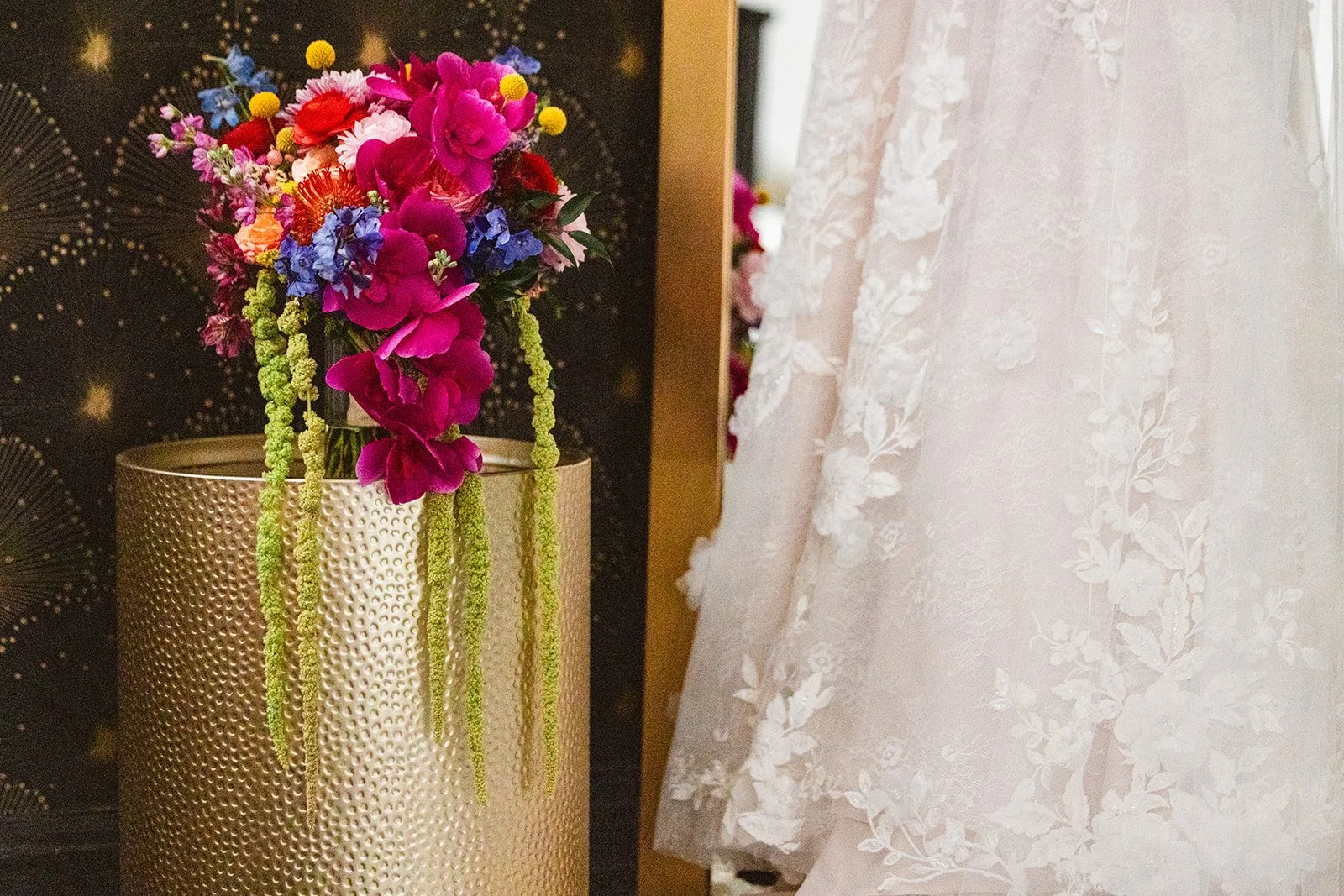 Bold and Whimsical, this show stopper demanded all the attention.