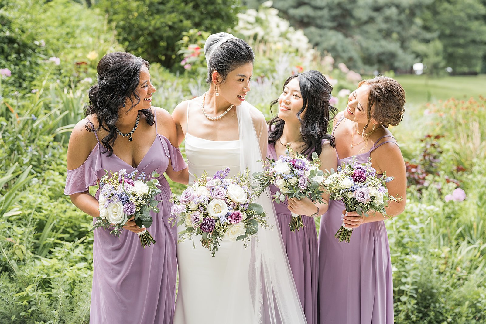 Lavendar &  Lilac wedding set