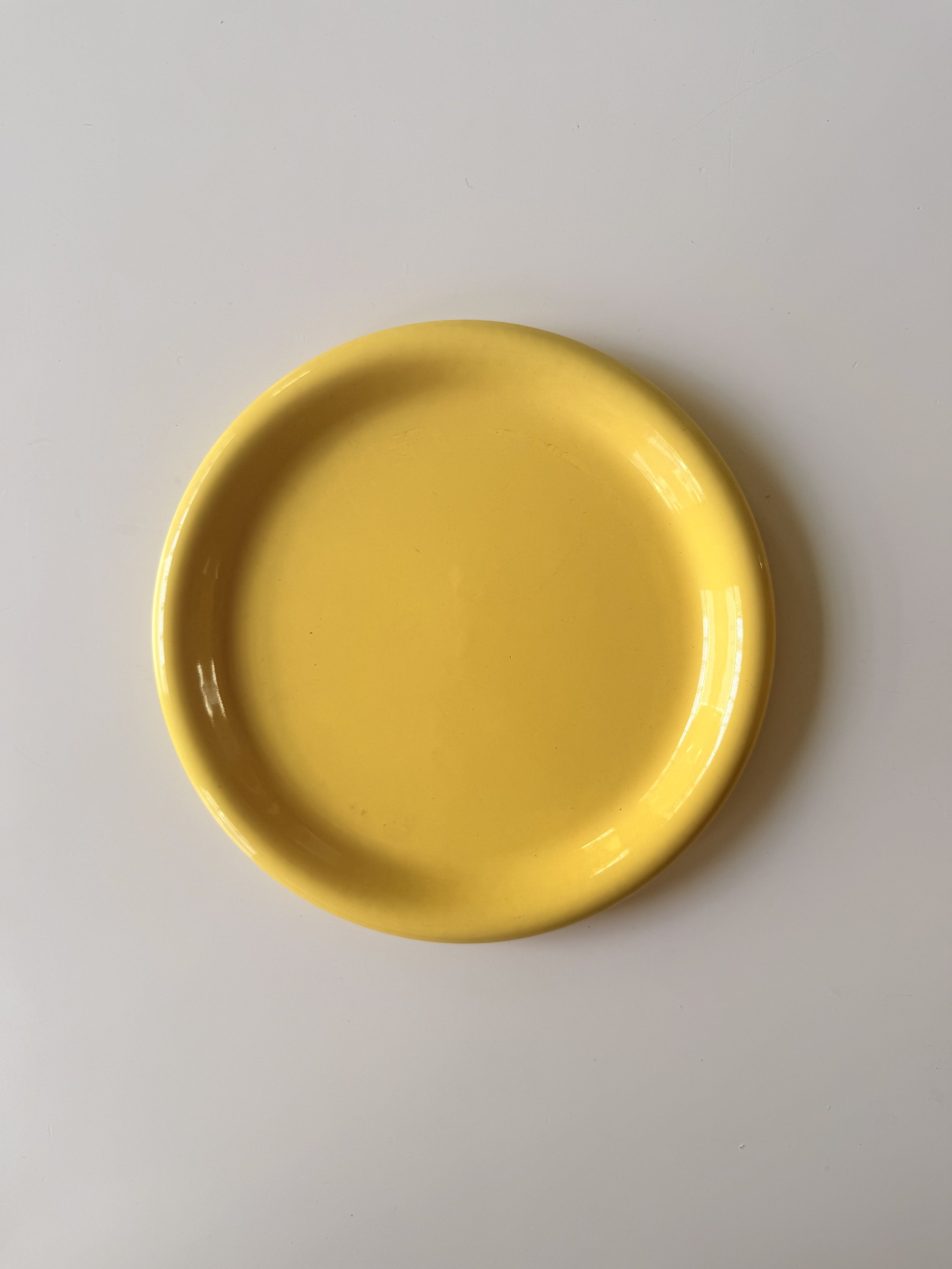 Yellow Salad Plates