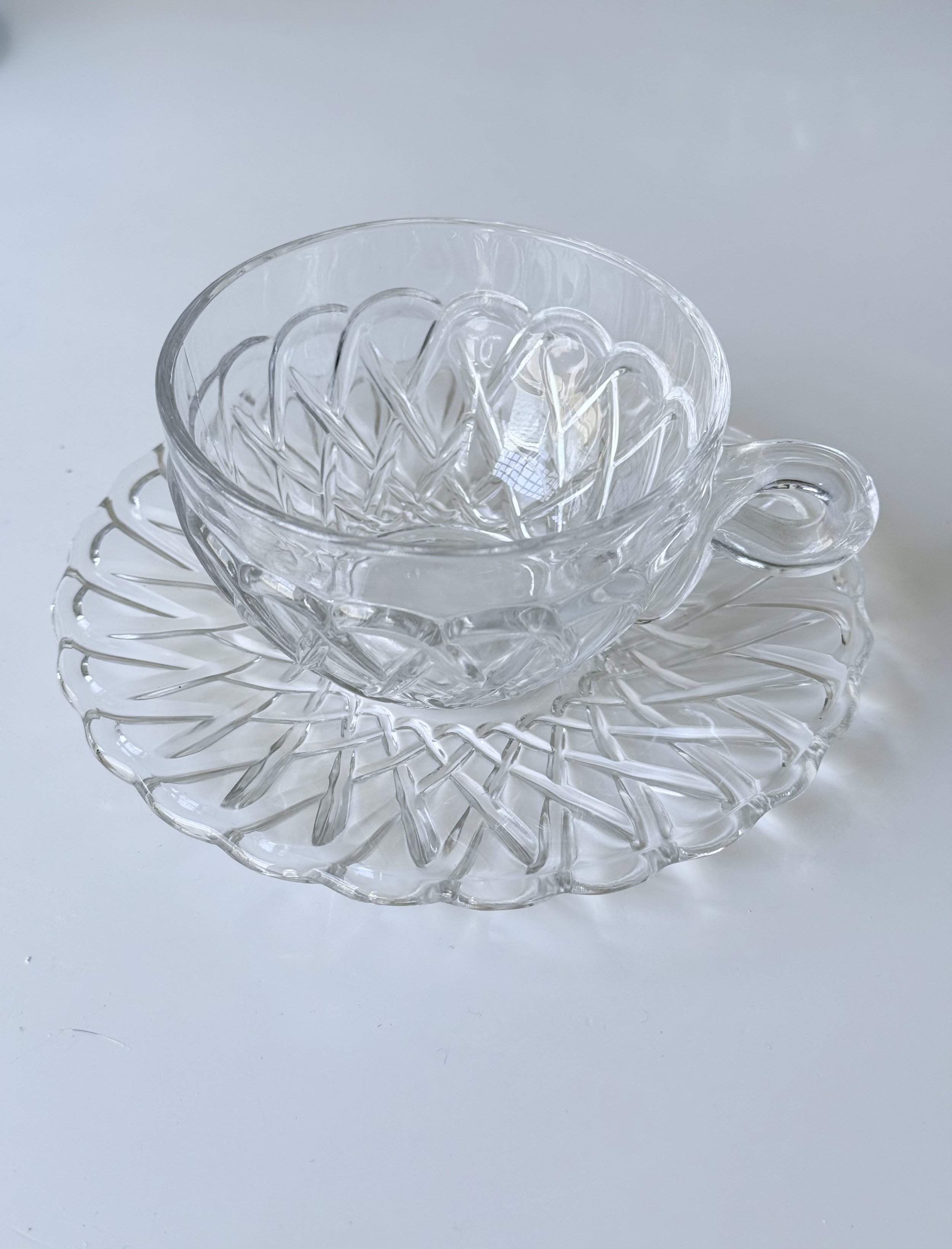 Clear Teacups