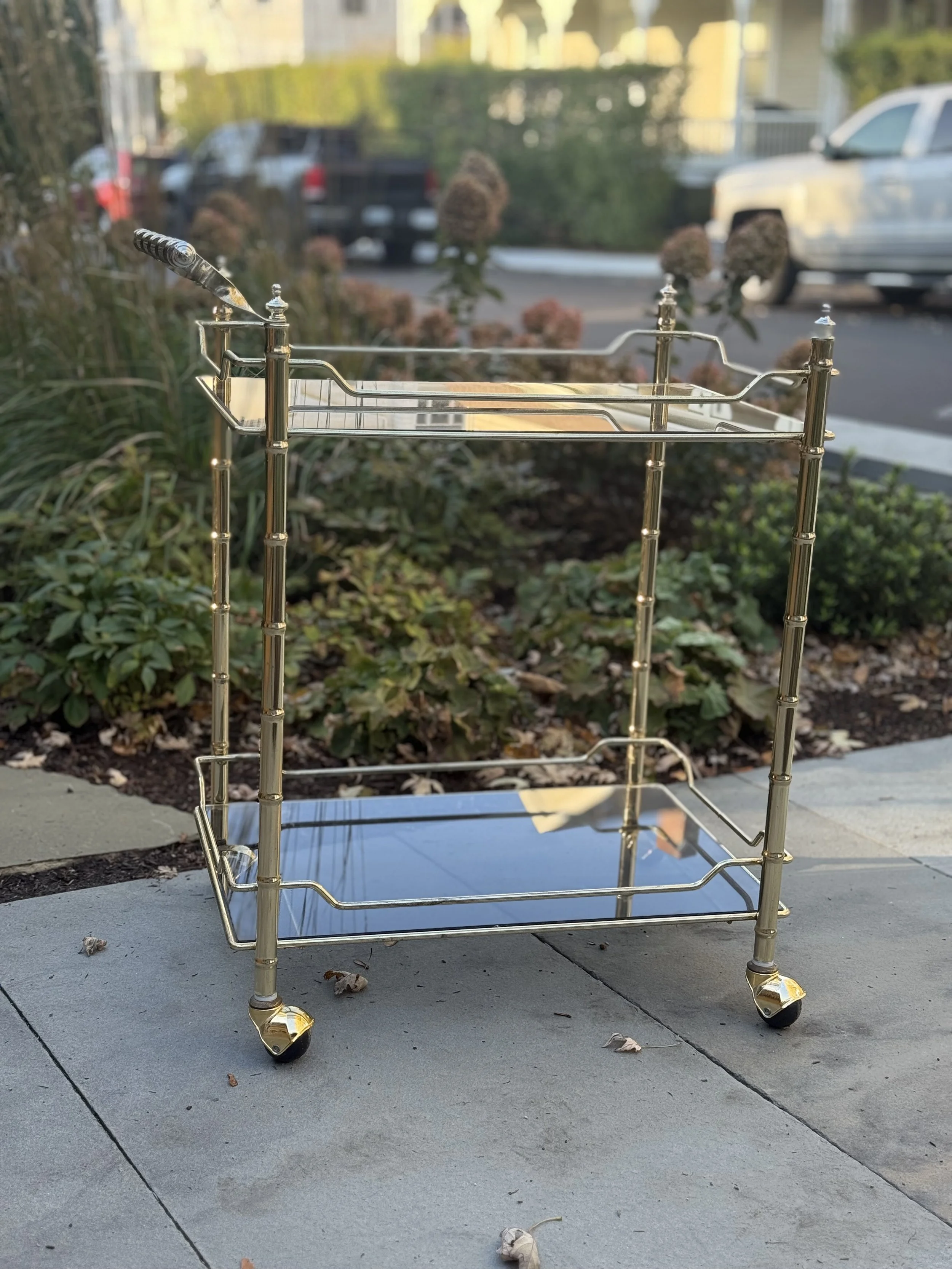 GOLD BAR CART