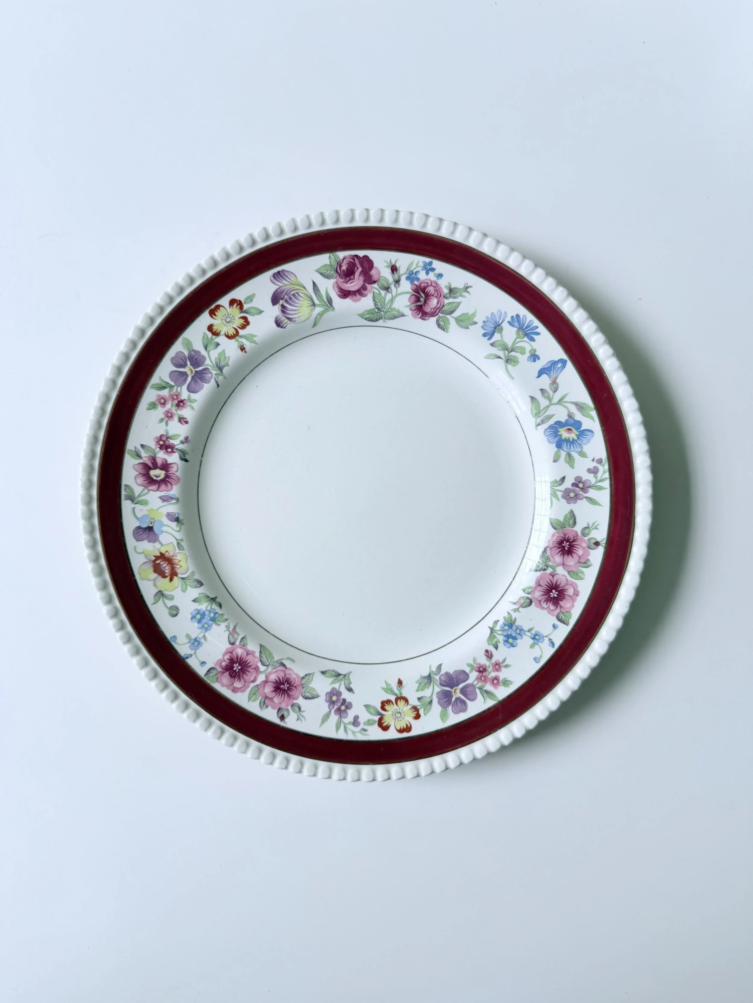 Boho China Dinner Plates